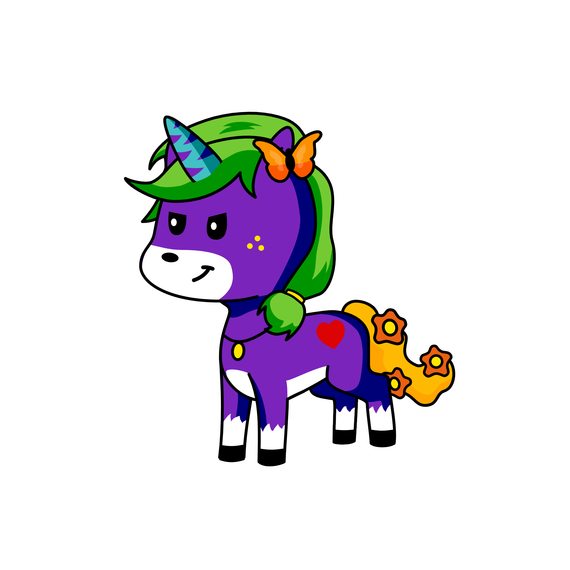 Buse, the unicorn