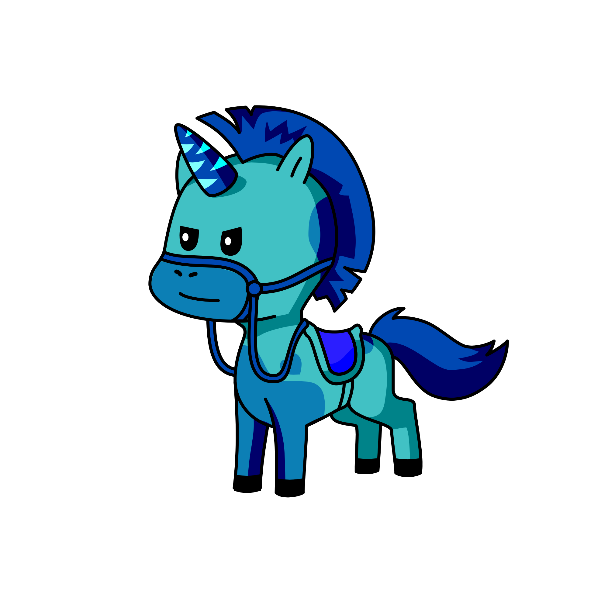 Bad boy, the unicorn