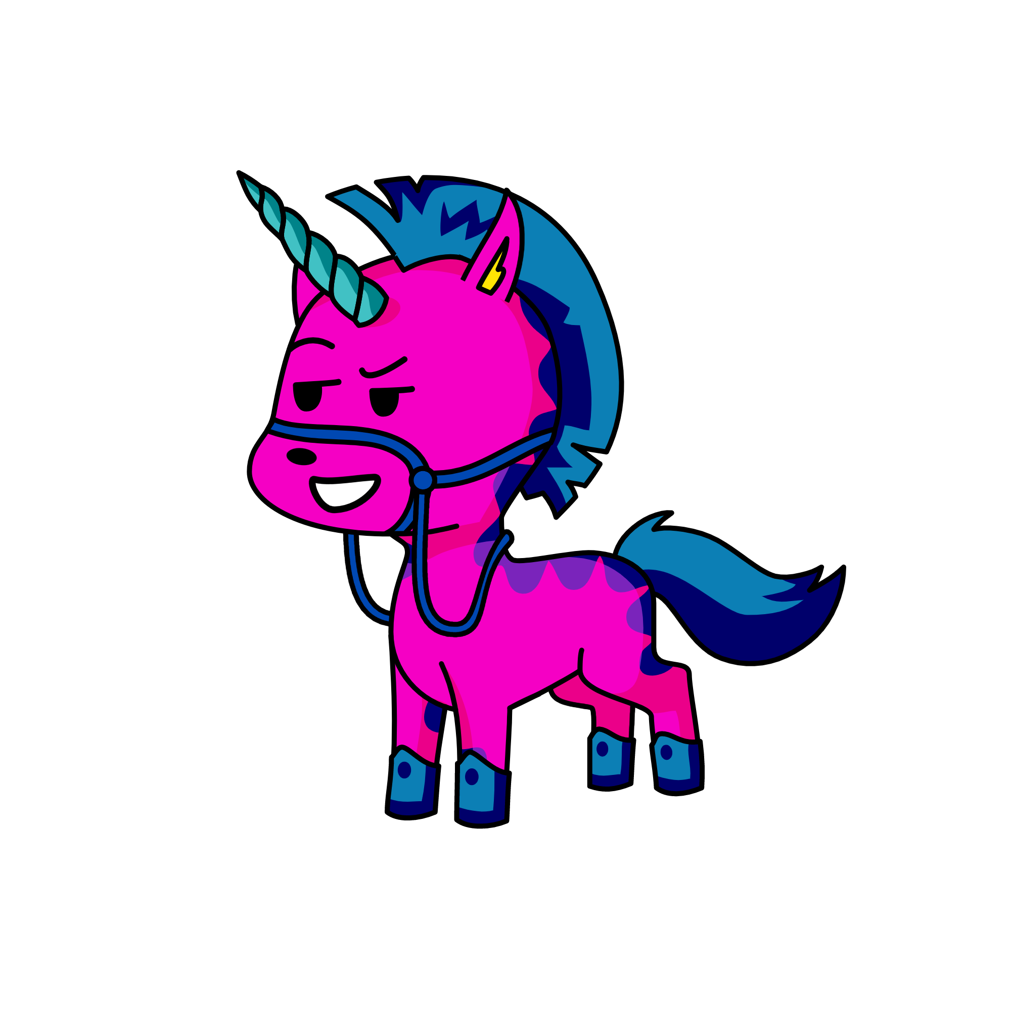 rainbow, the unicorn