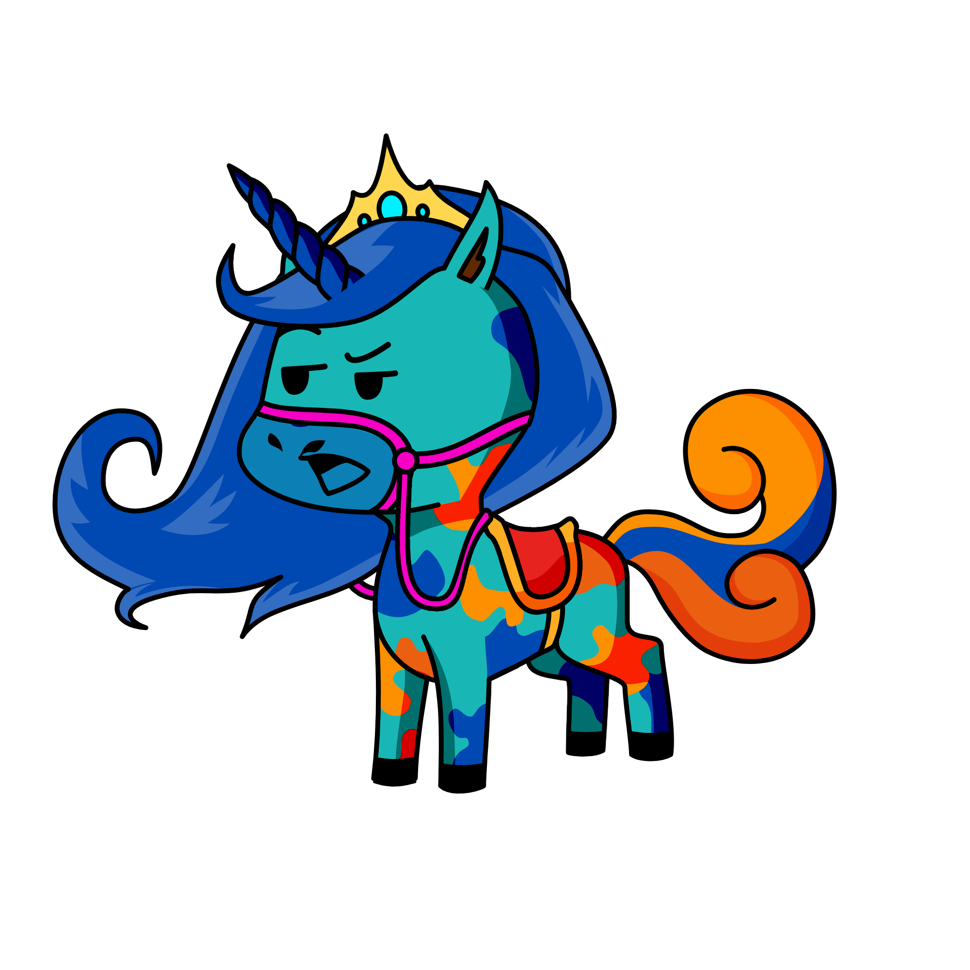 Riptide, the unicorn