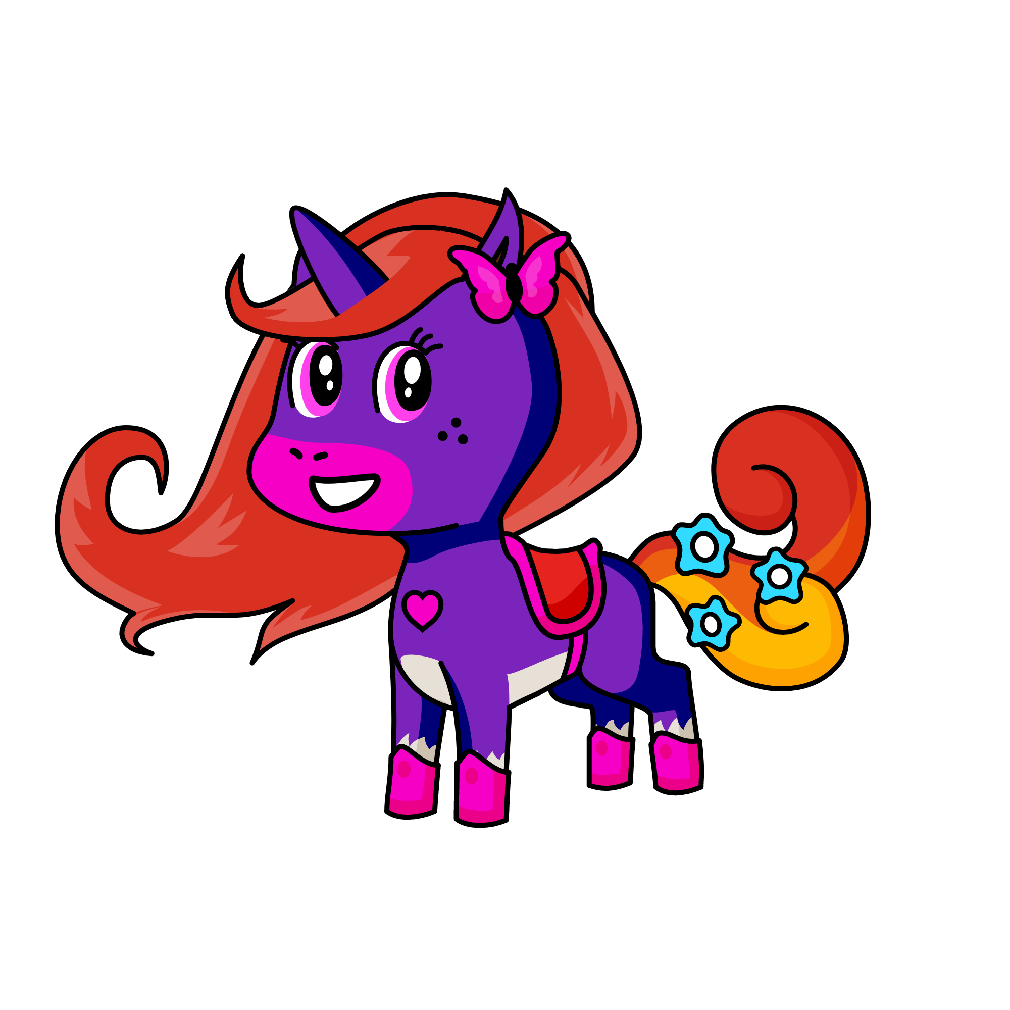 Princess Liz, the unicorn