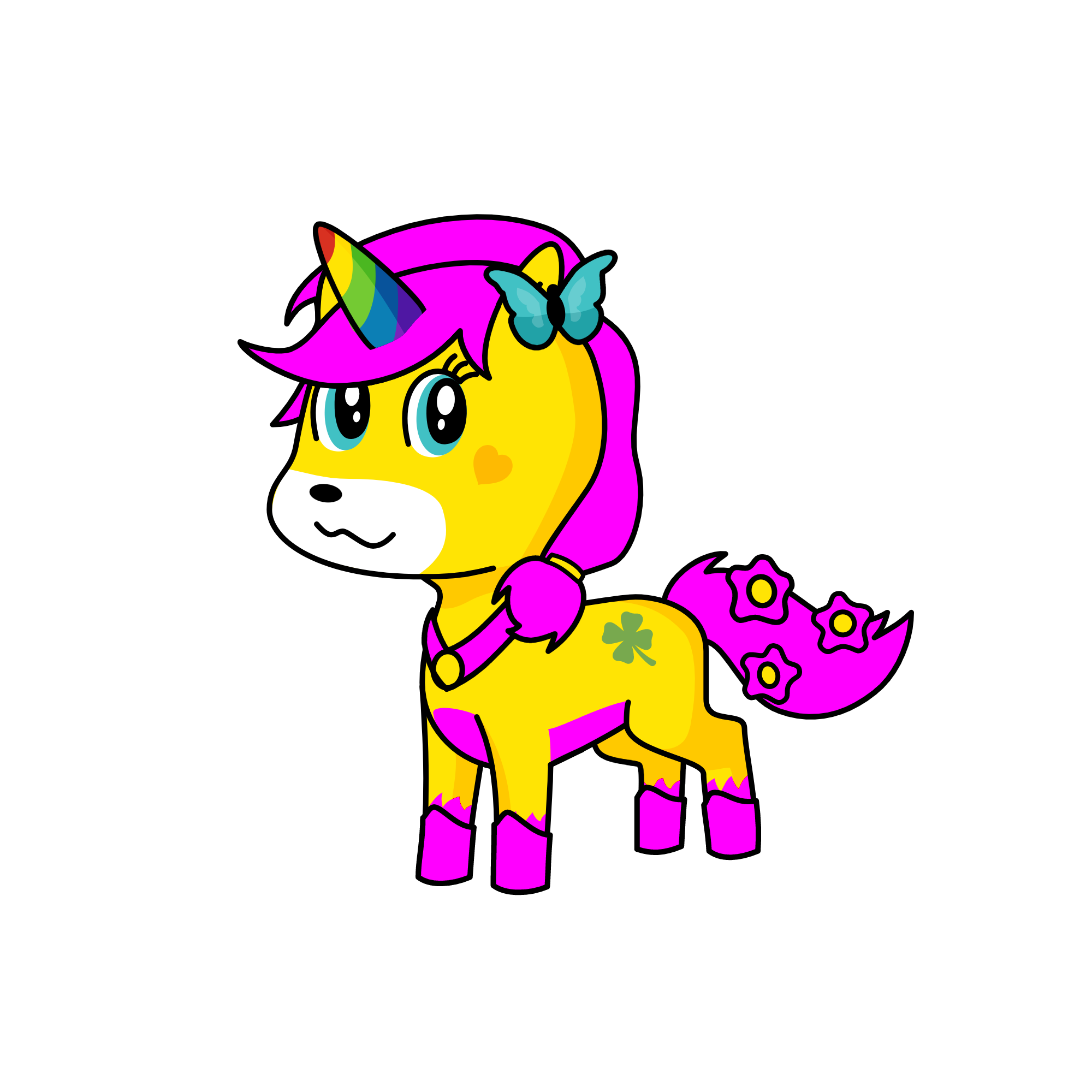Sparkle Rainbow, the unicorn