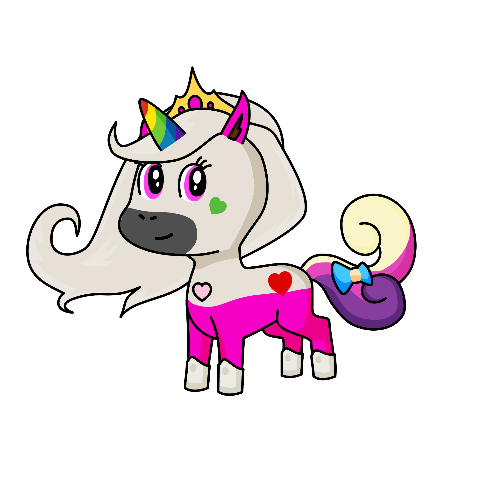 sparcle, the unicorn