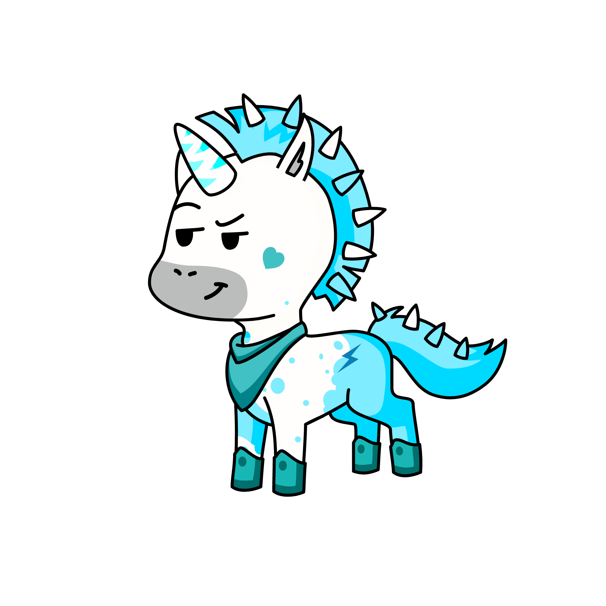Sash, the unicorn
