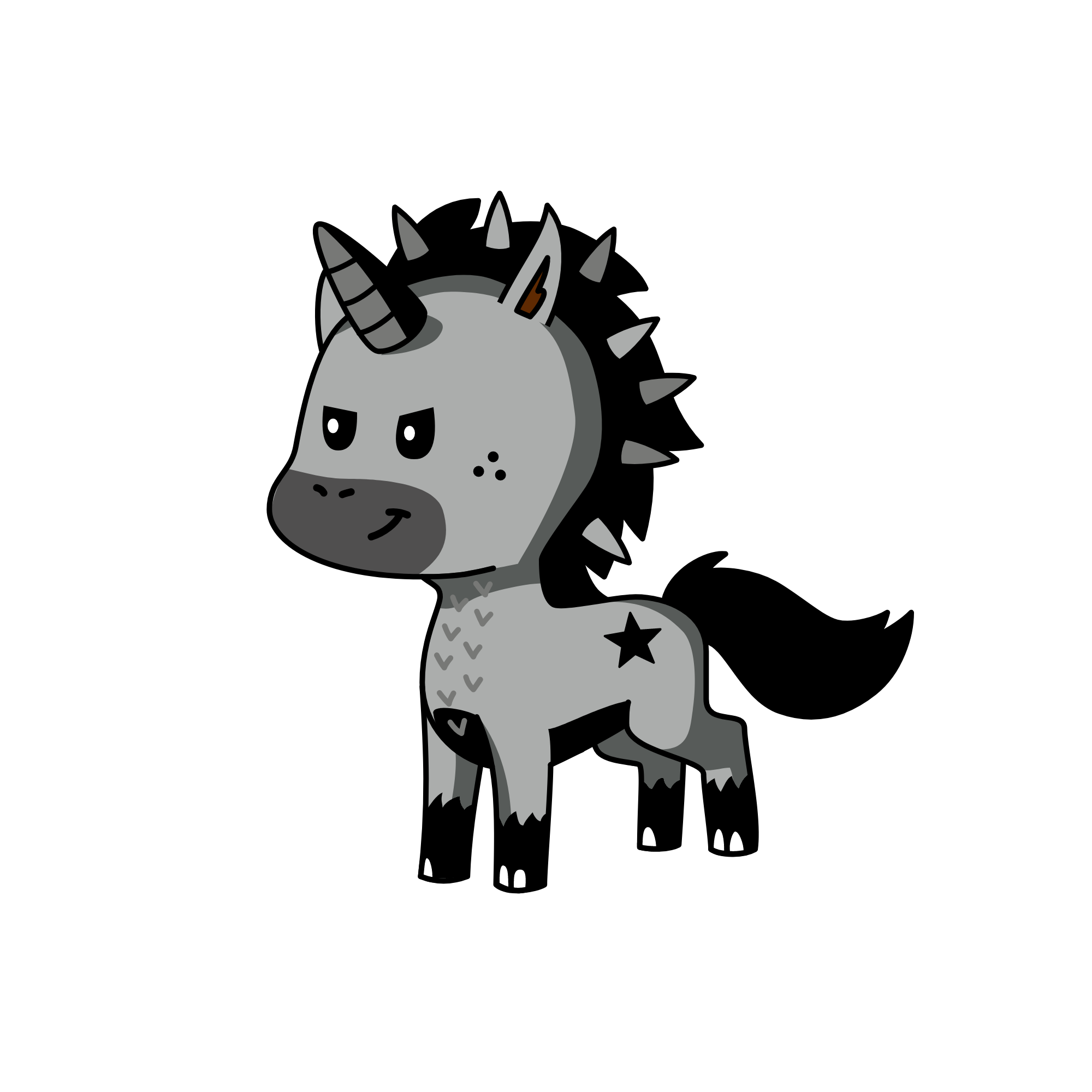 Shadow, the unicorn