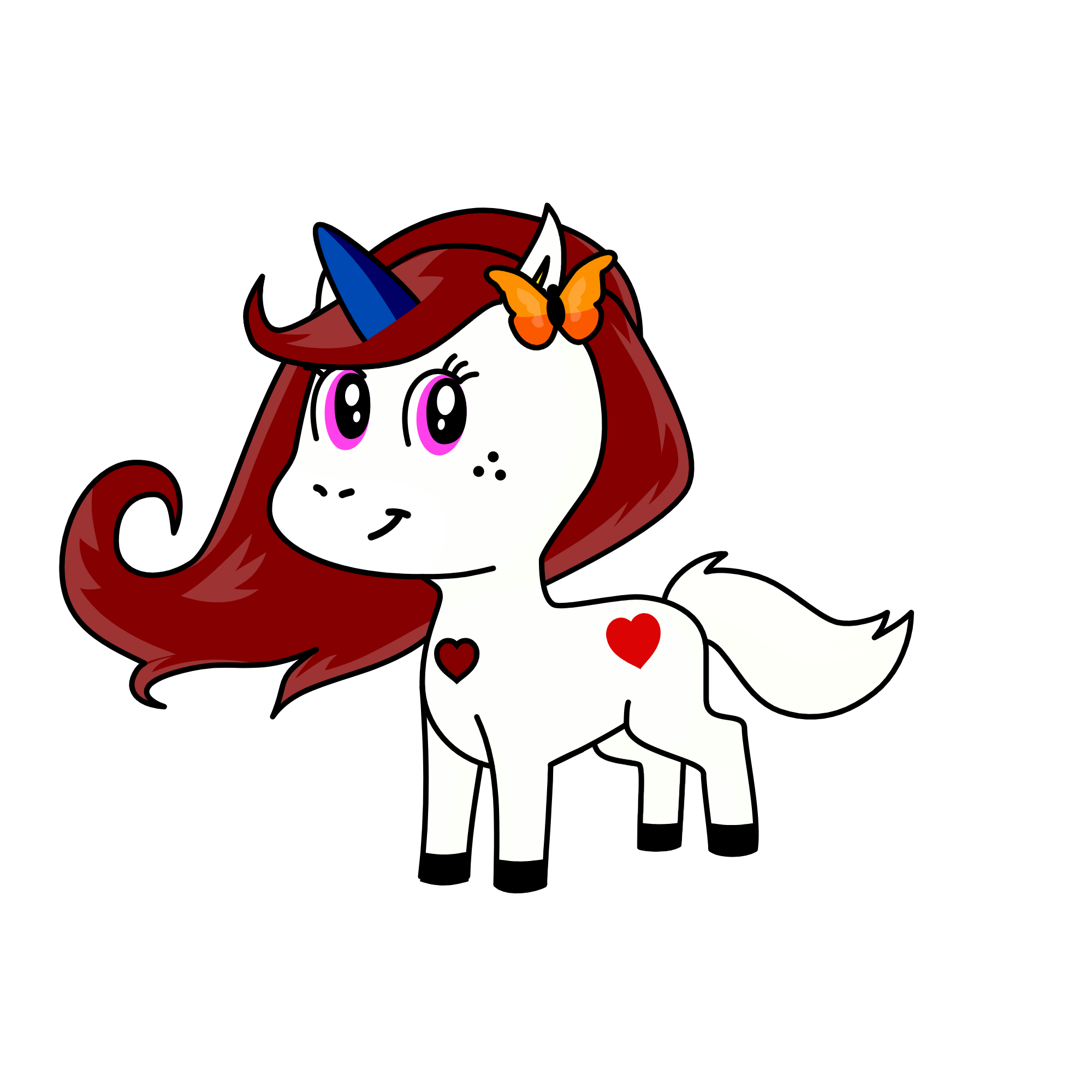 Snowy, the unicorn