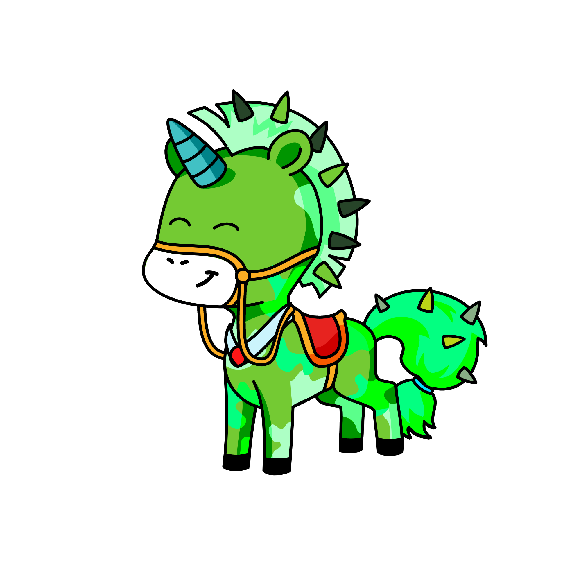 Greenly, the unicorn