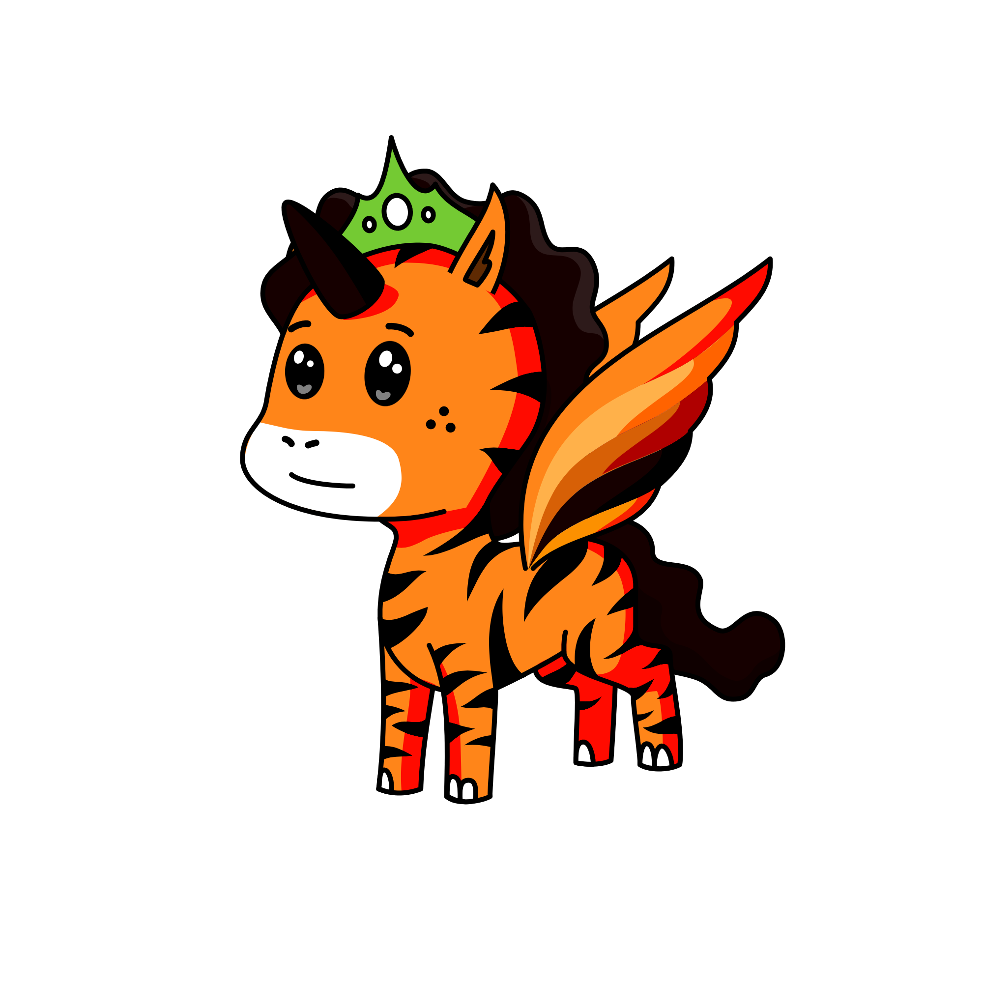 King of the Jungle, the unicorn