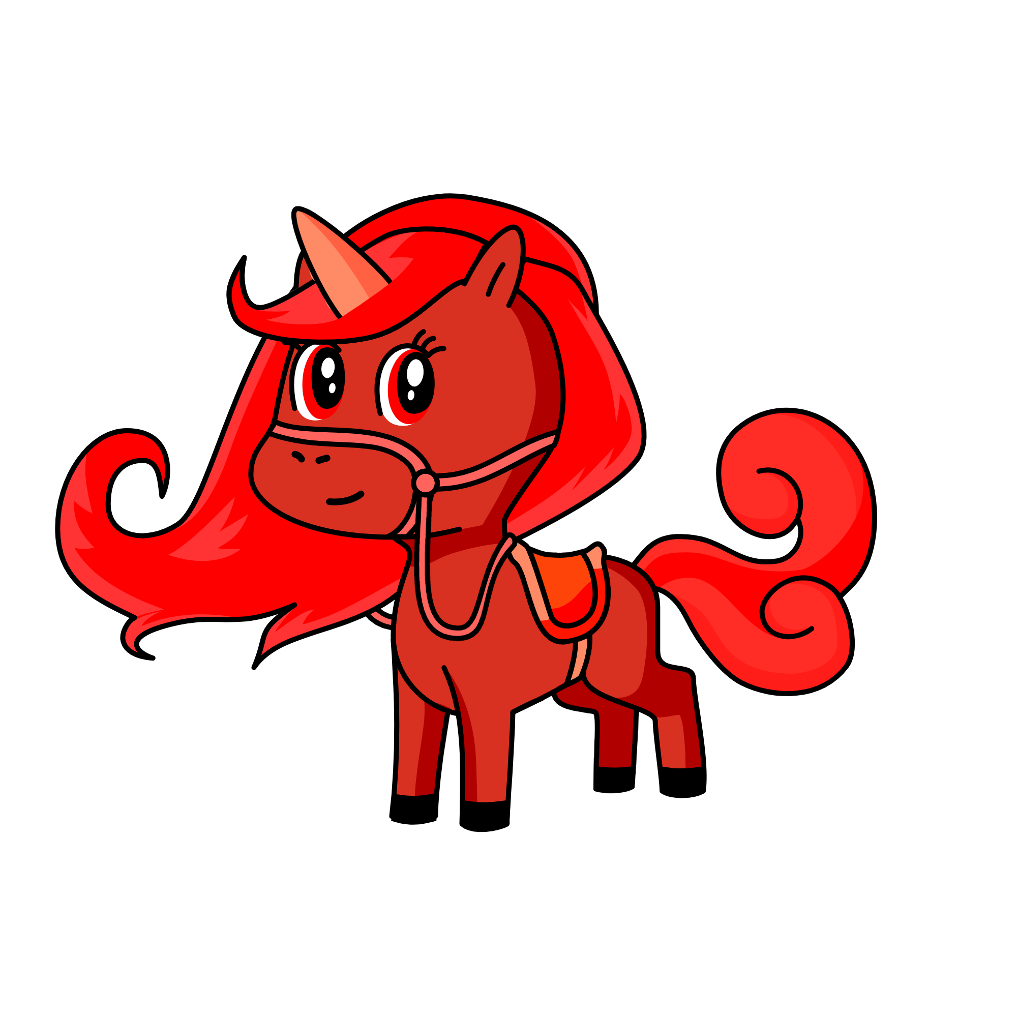 RED, the unicorn