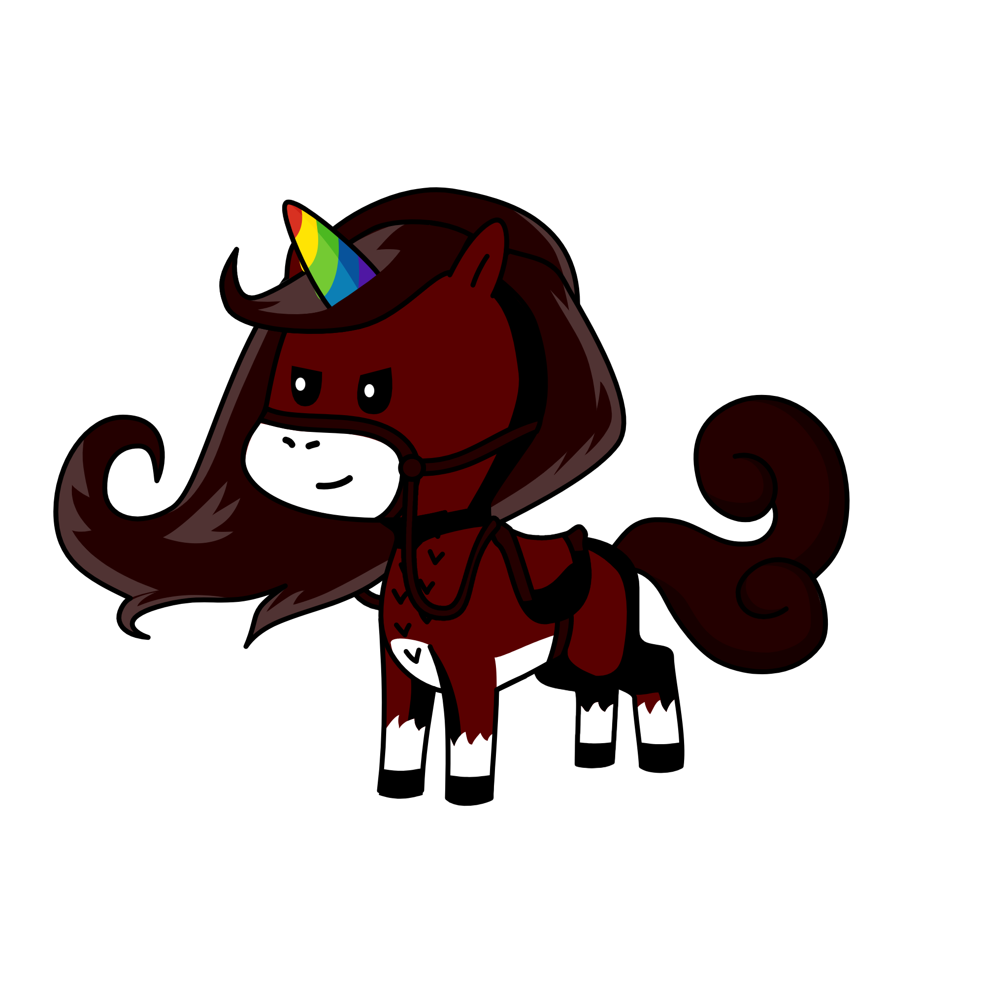 Petrauenza (my horse), the unicorn