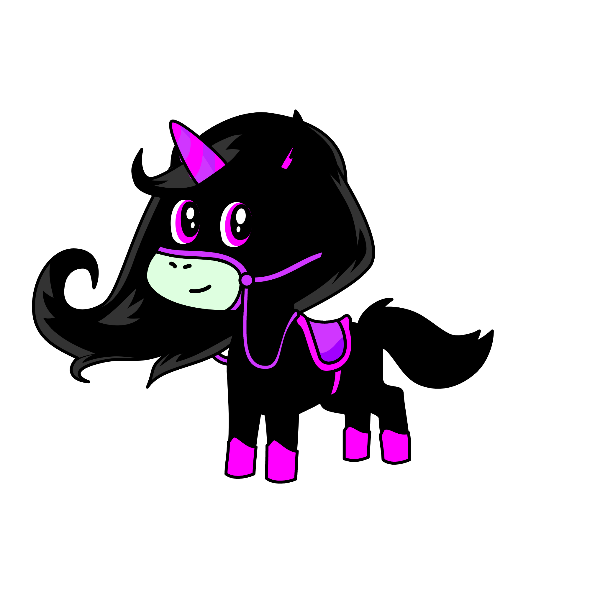 SHY, the unicorn