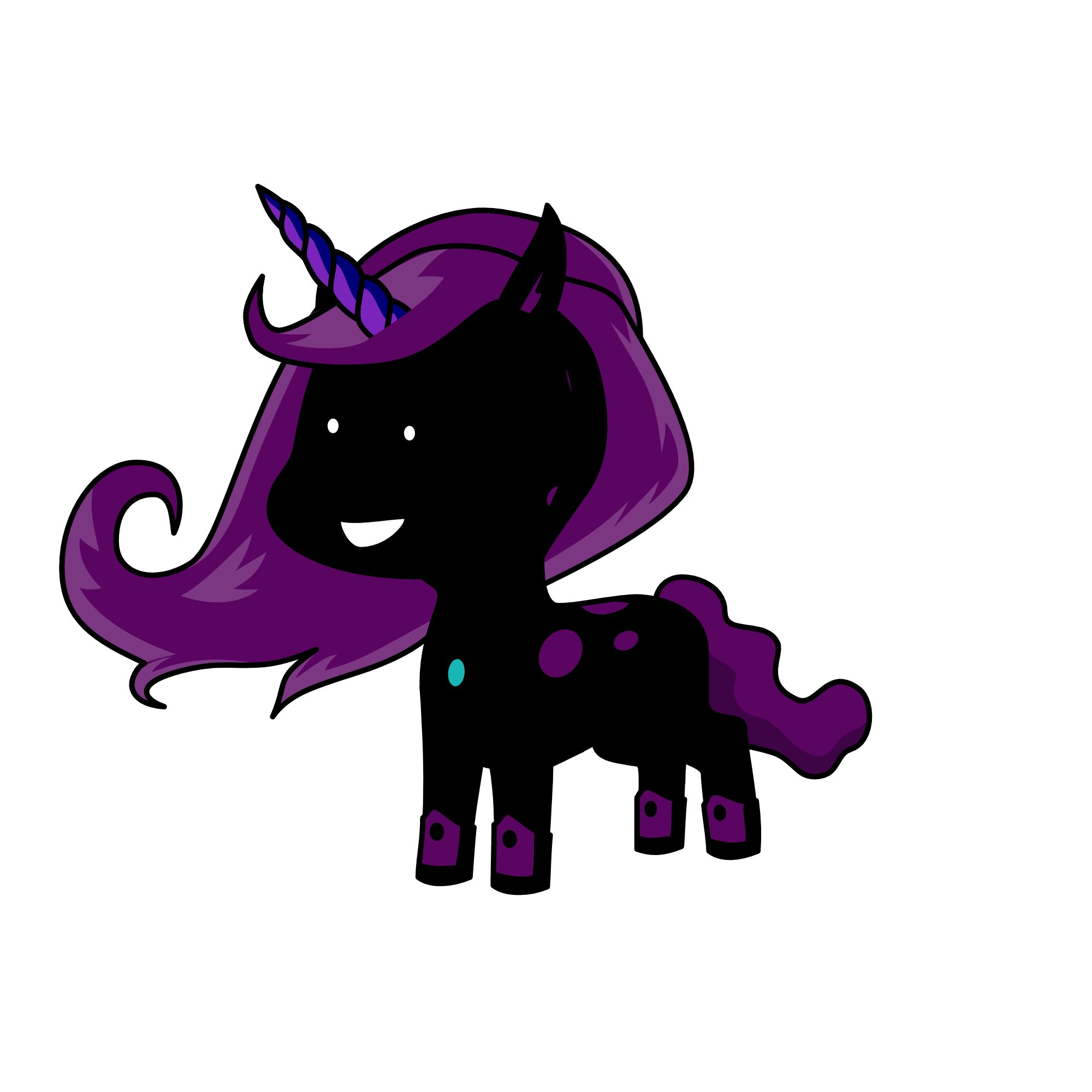 night mare moon, the unicorn