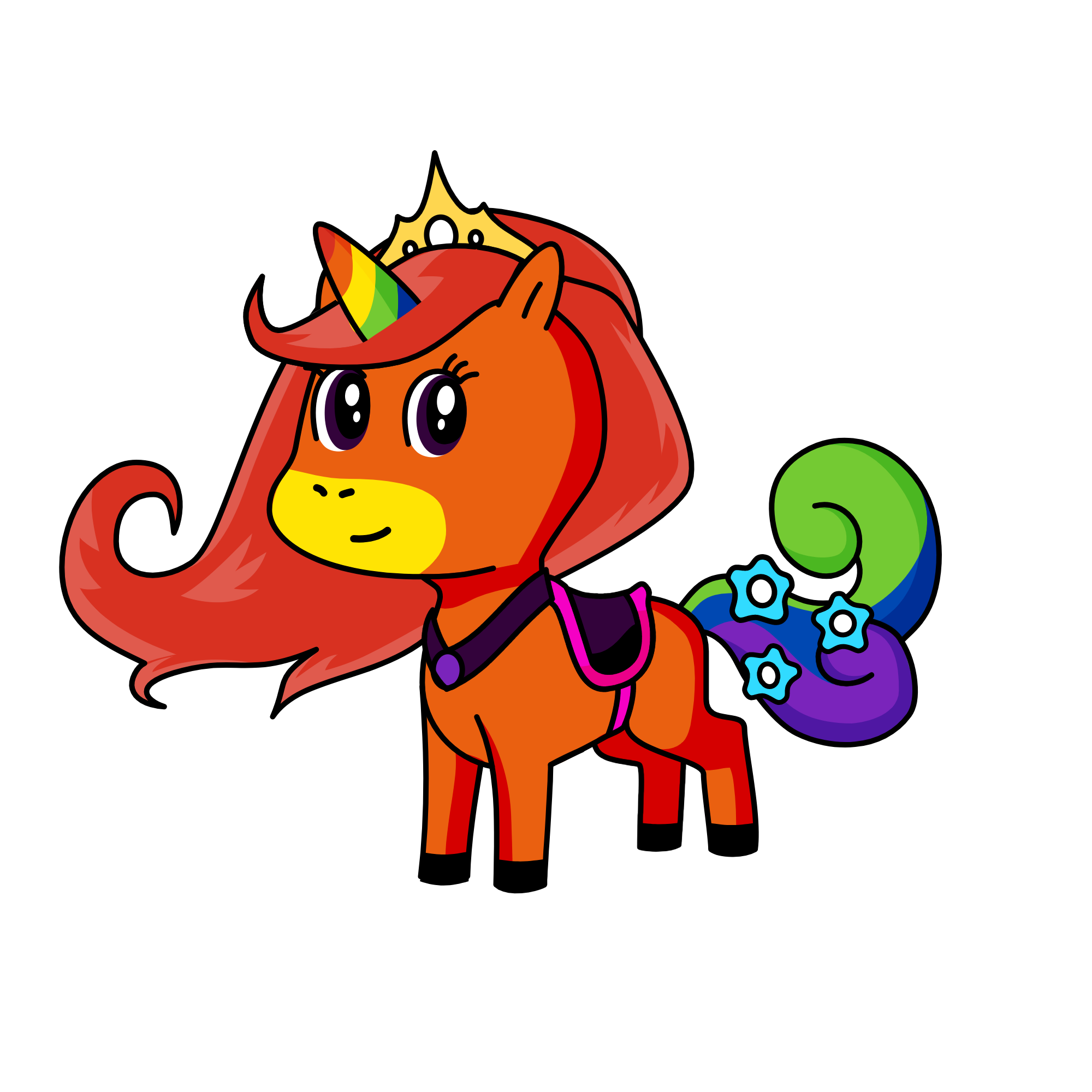 Cutie Bell, the unicorn