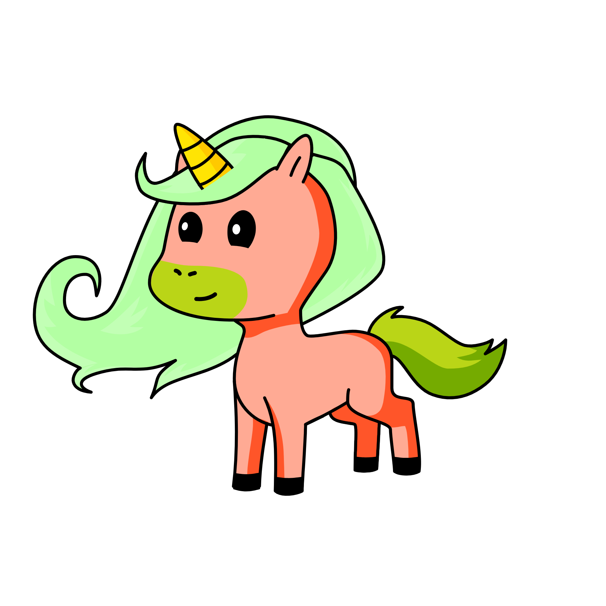 melen, the unicorn