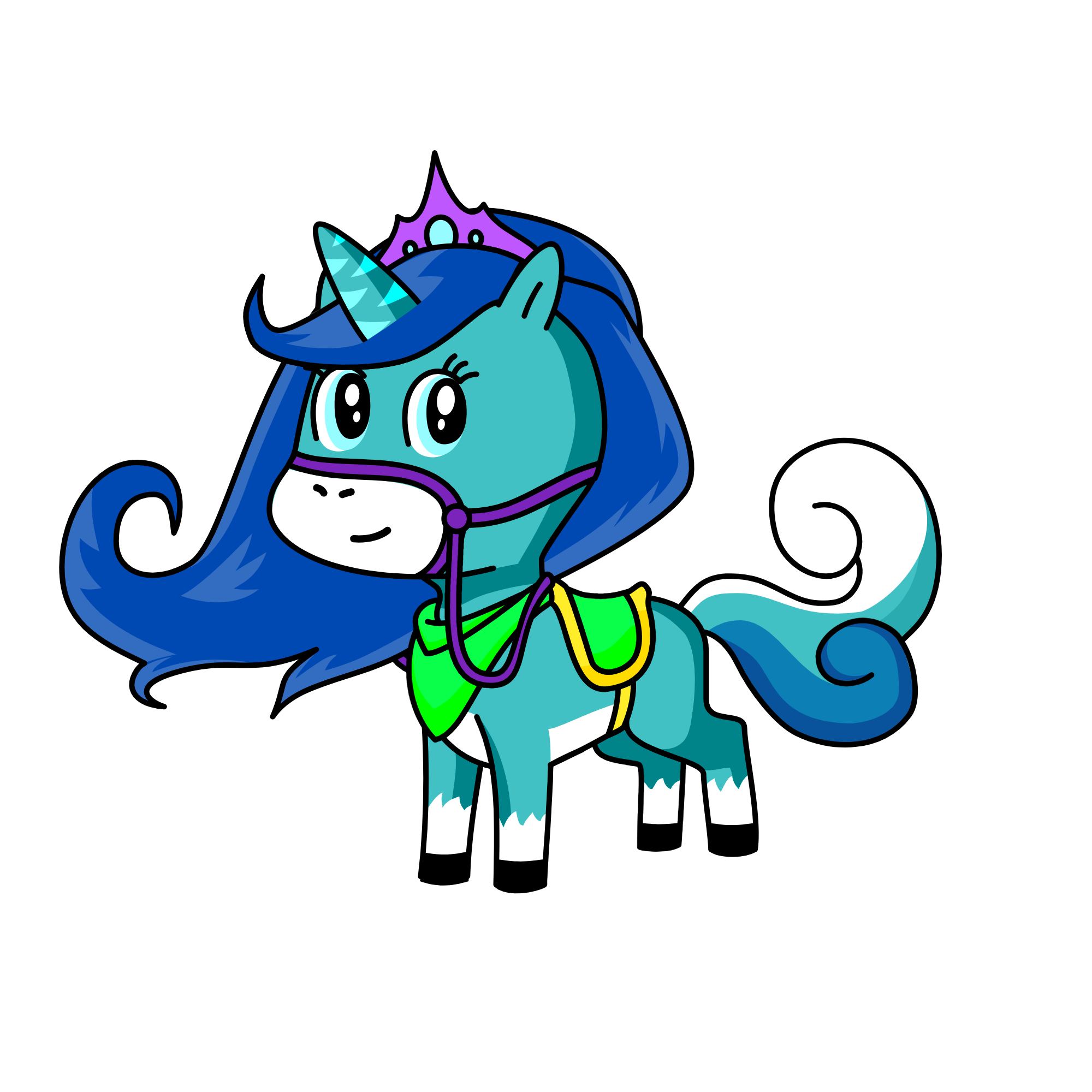 Anemone, the unicorn