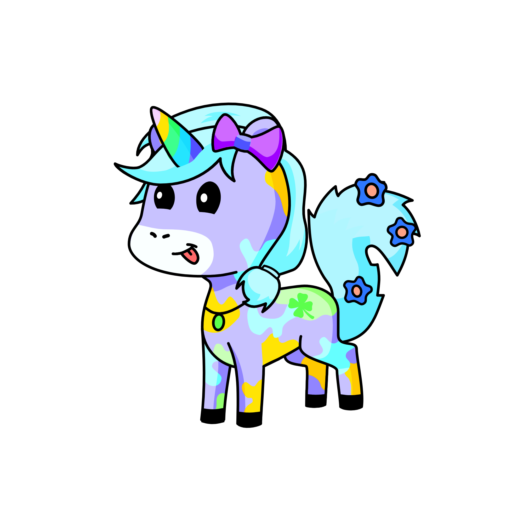 Fruitsplat, the unicorn