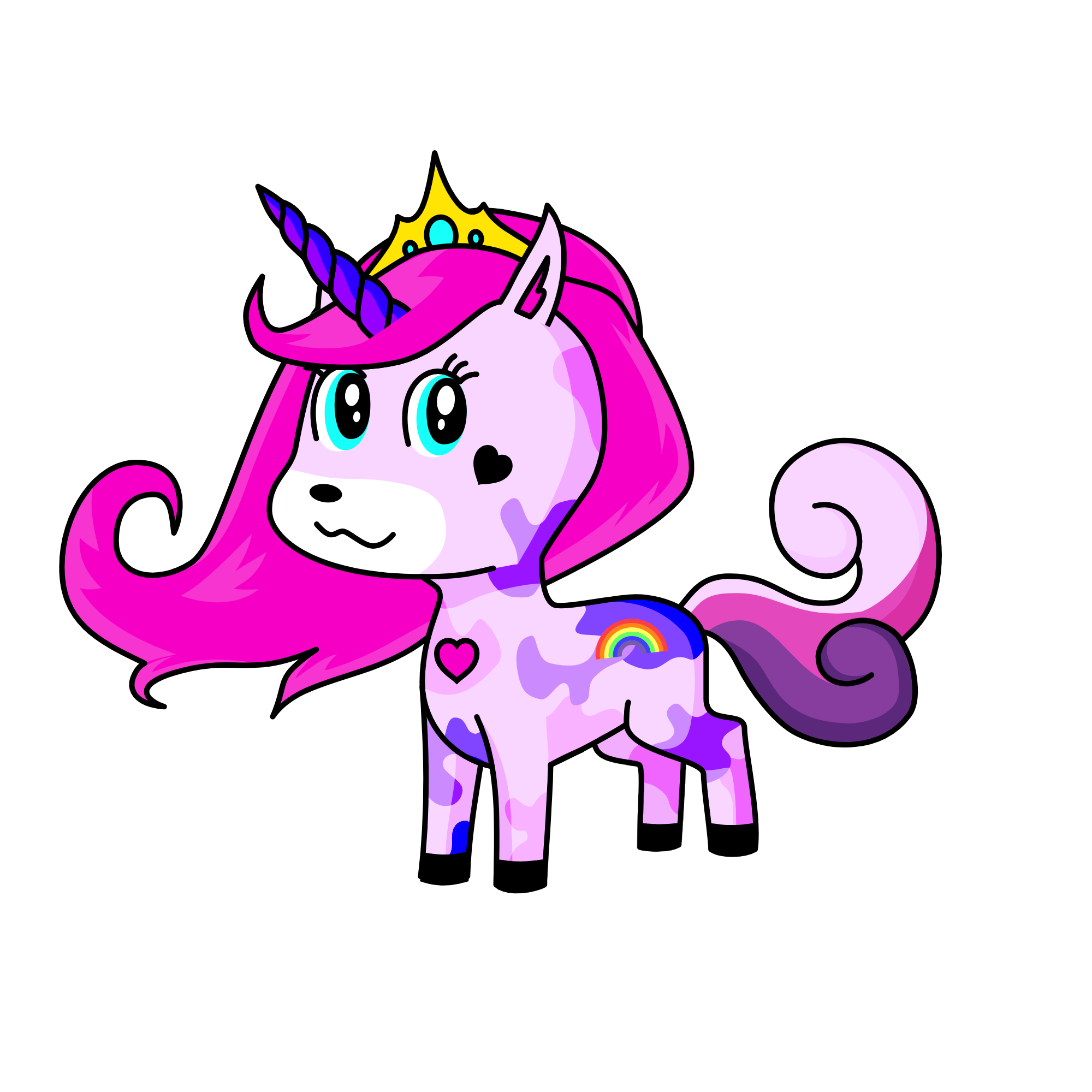 princess ruby, the unicorn