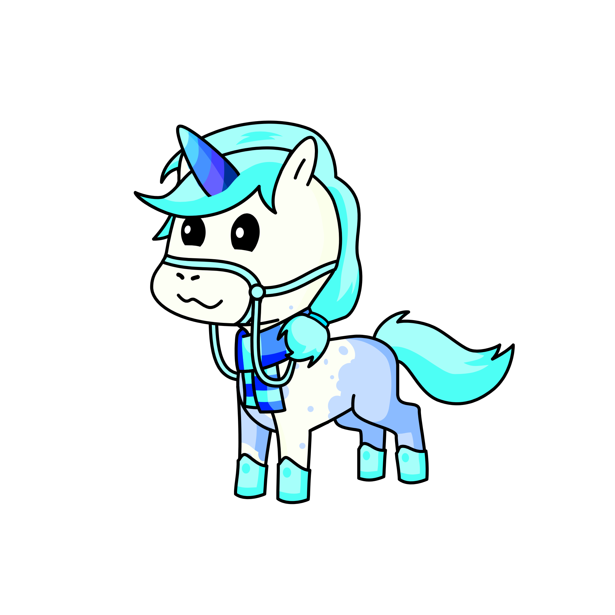 Winterwonderland, the unicorn
