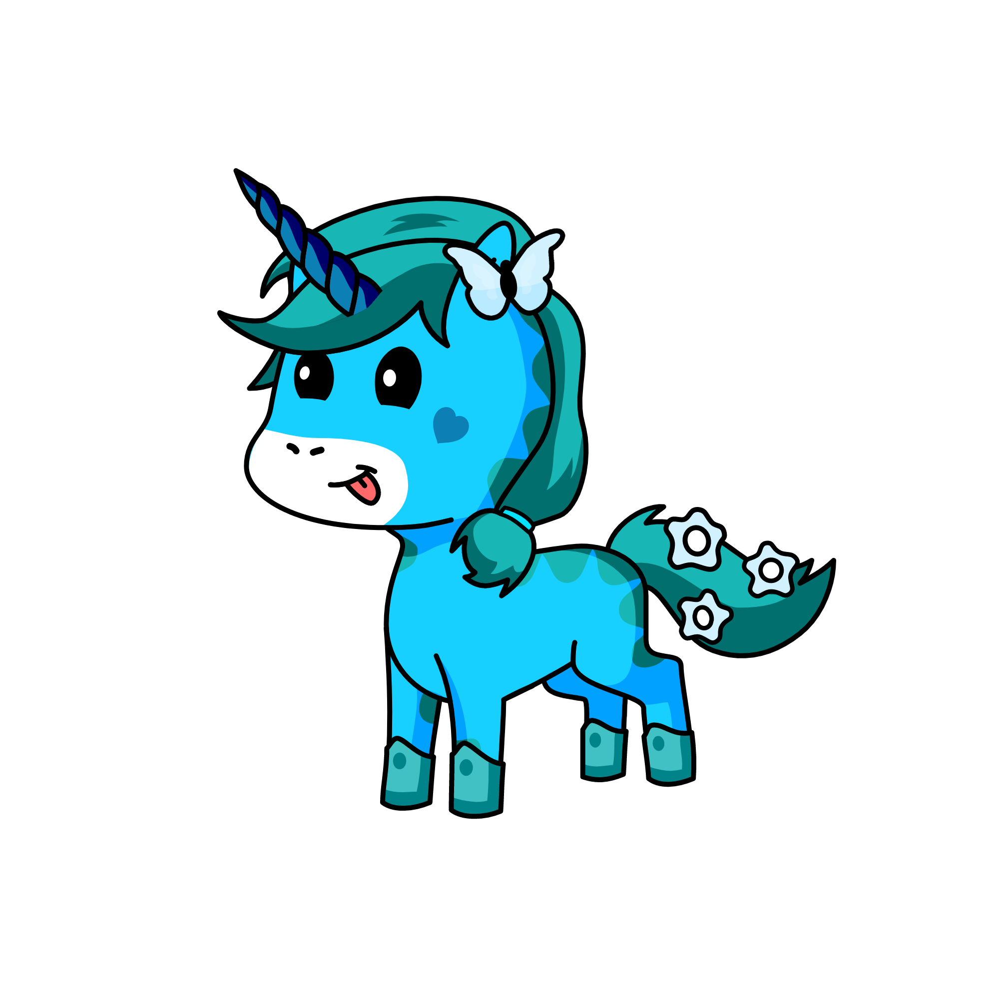 Icy, the unicorn