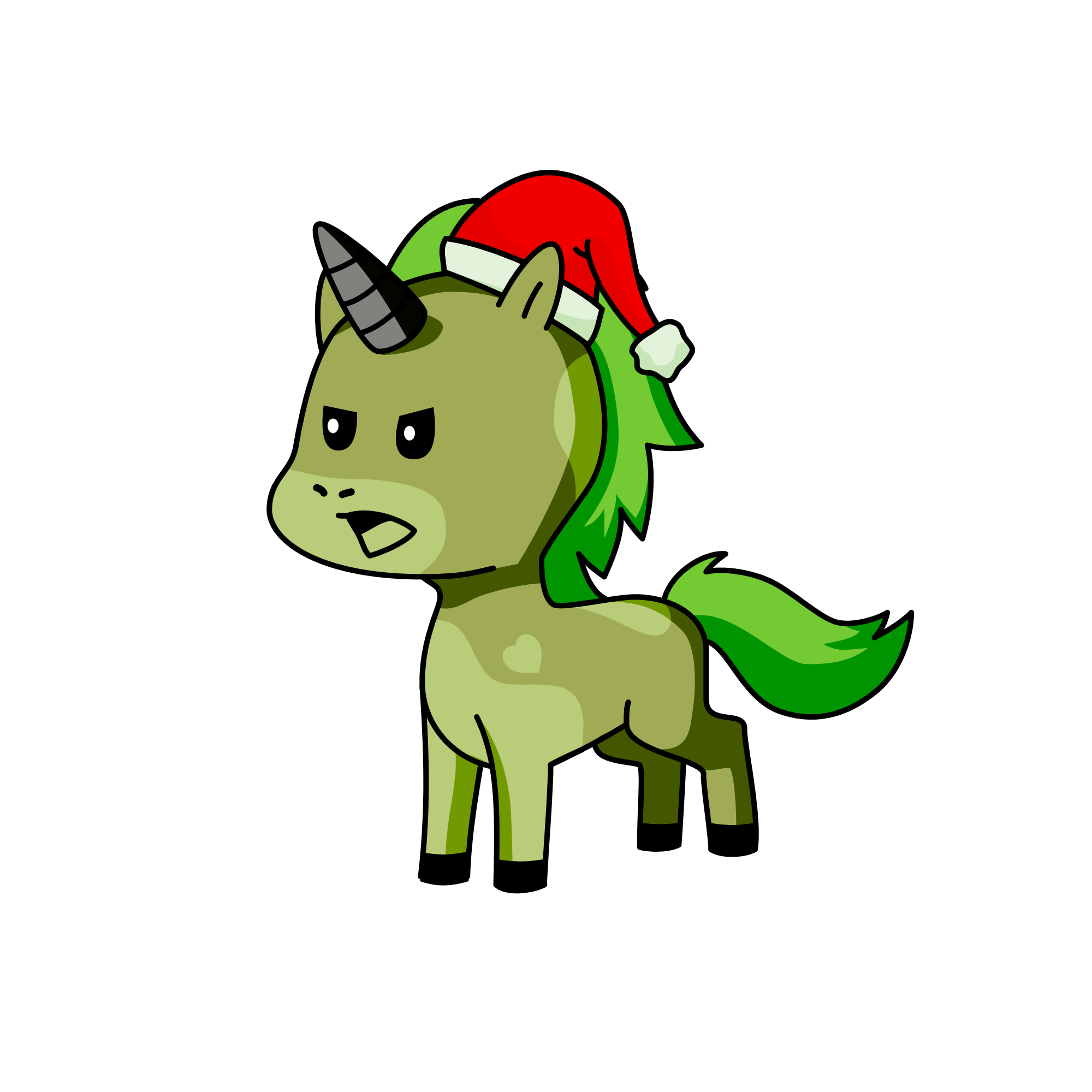 Grinch, the unicorn
