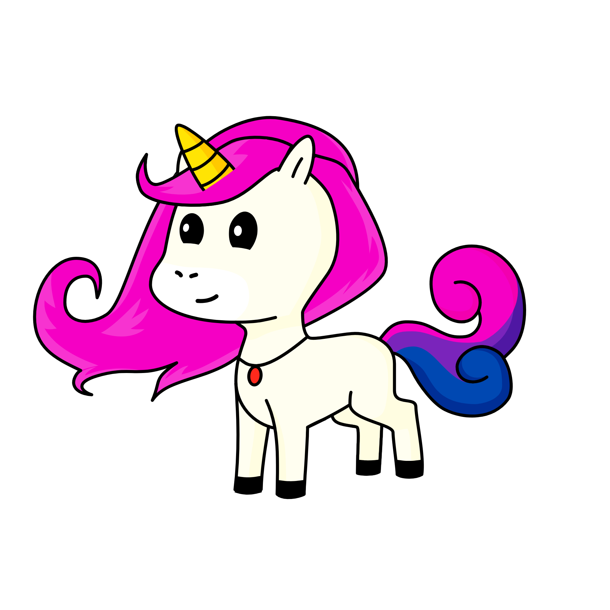 PINKY, the unicorn