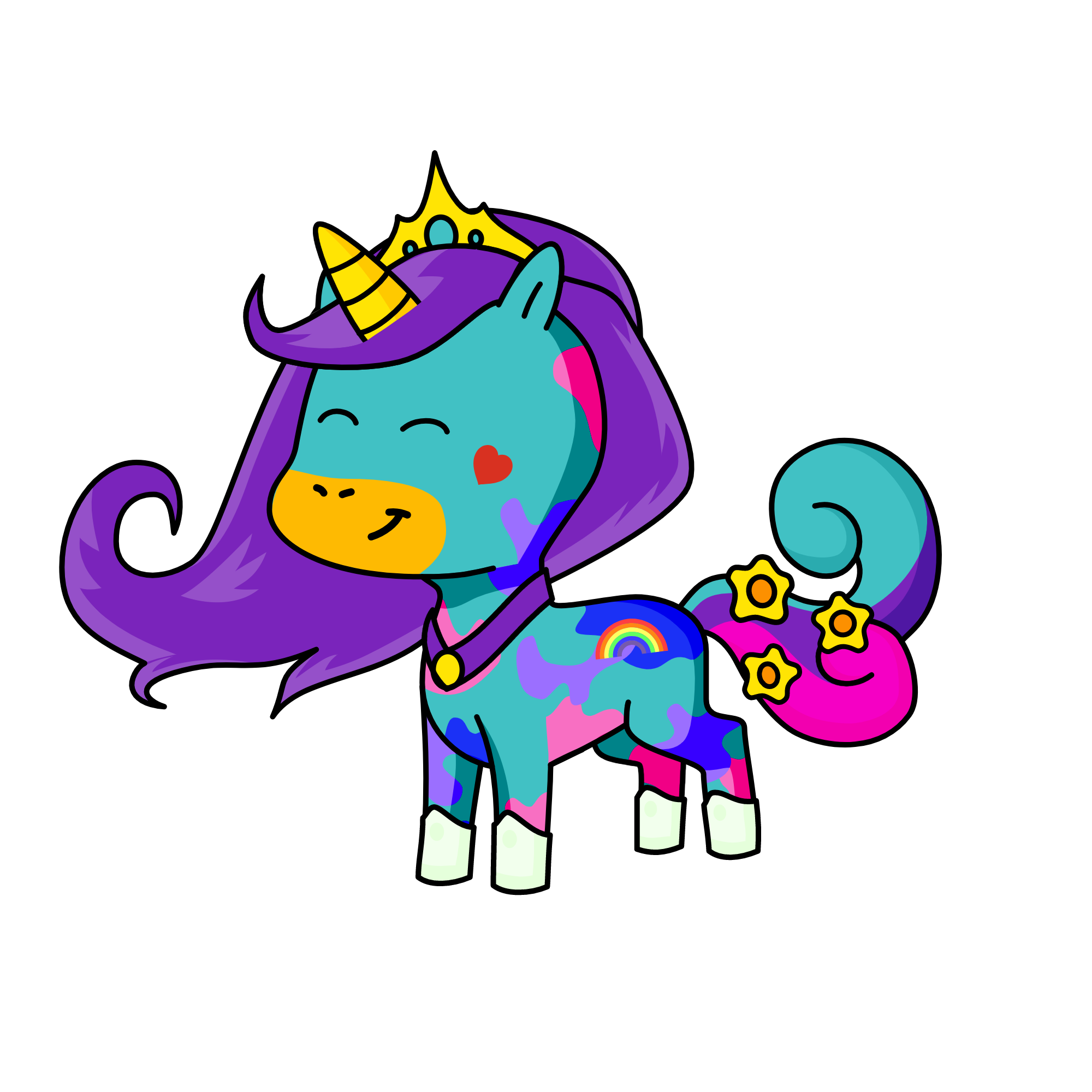 Shimmer~, the unicorn