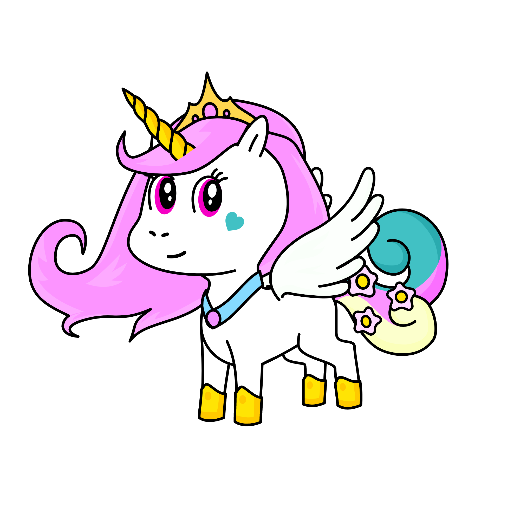 Princess Sparkle~, the unicorn
