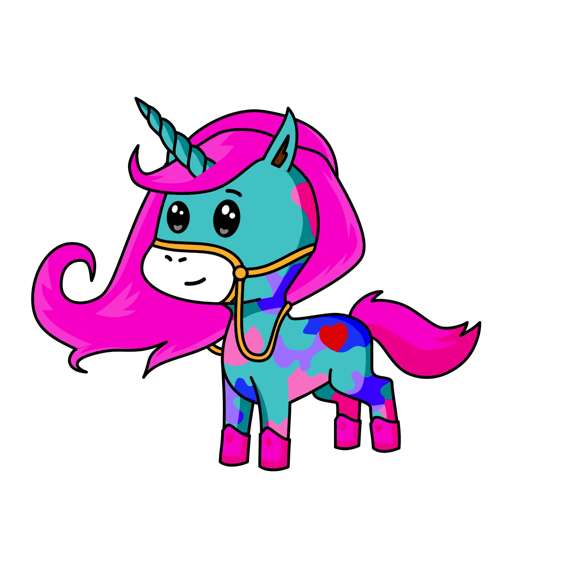 Inu corn, the unicorn