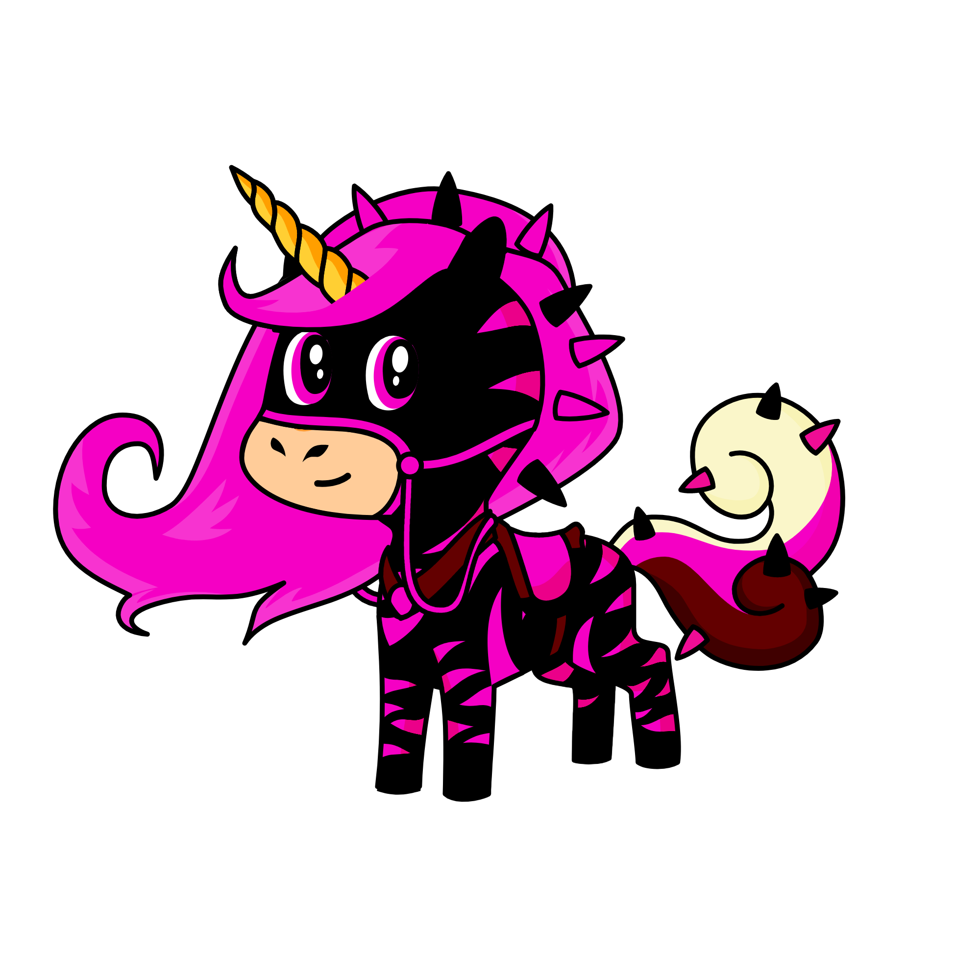rose, the unicorn