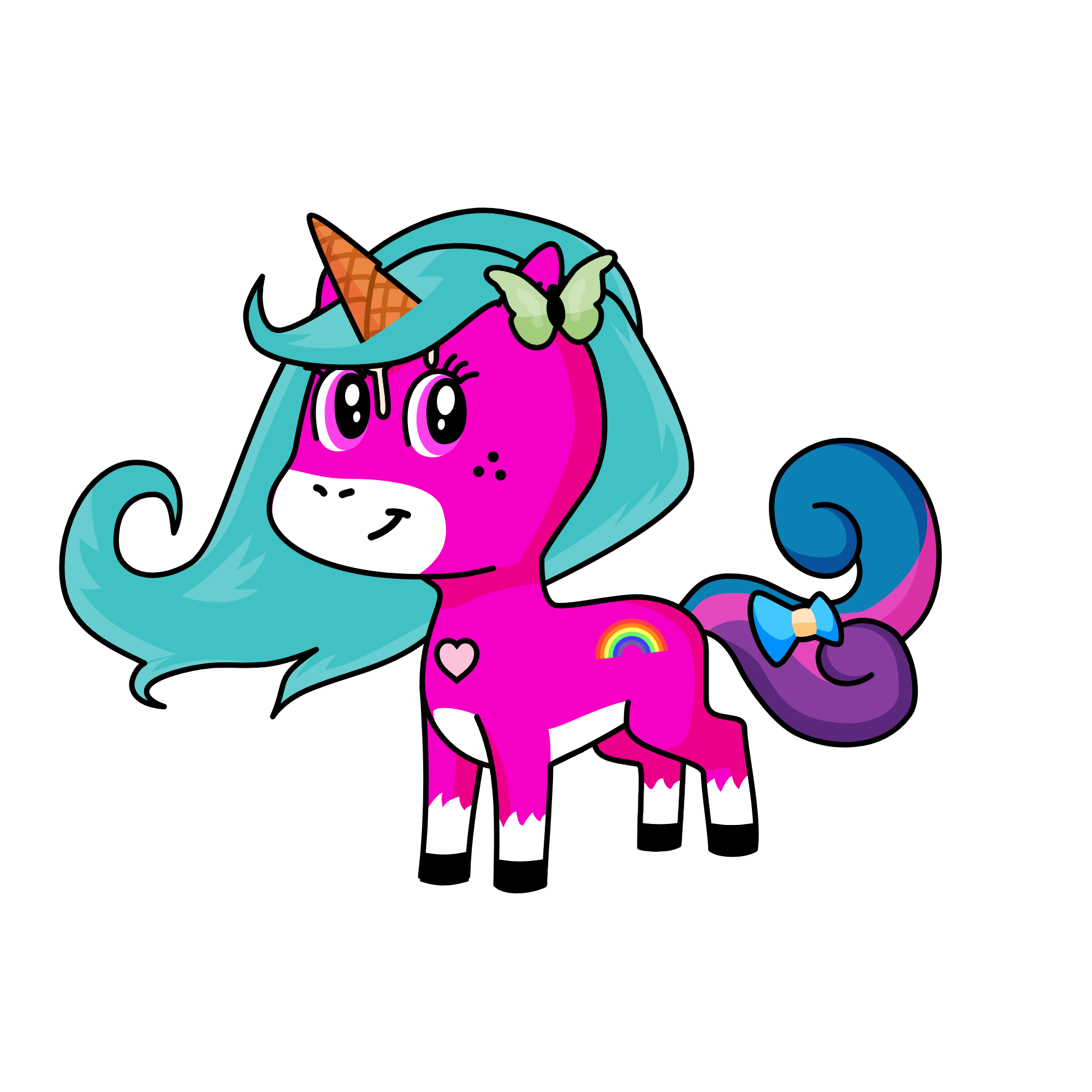 cutey, the unicorn