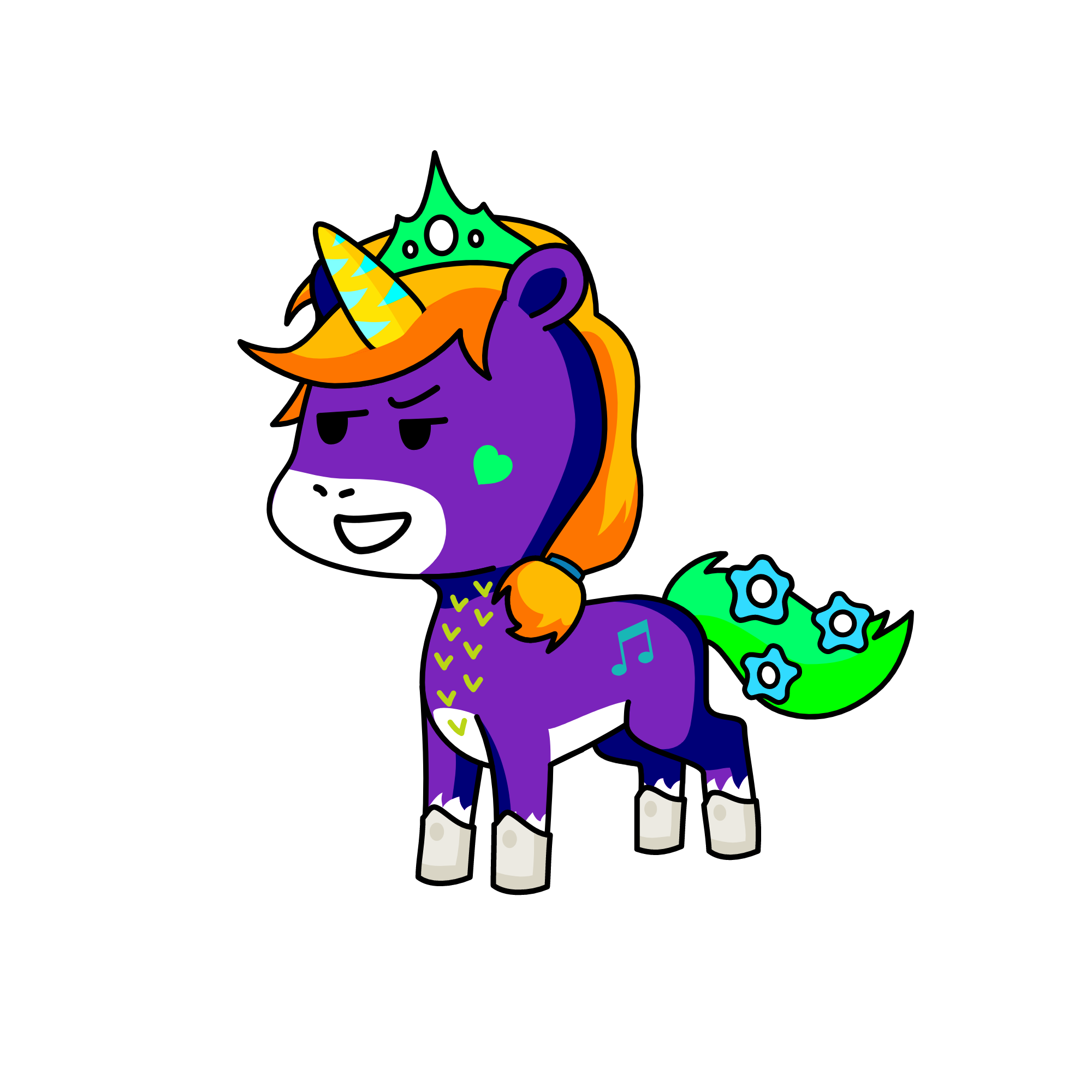 el defla, the unicorn