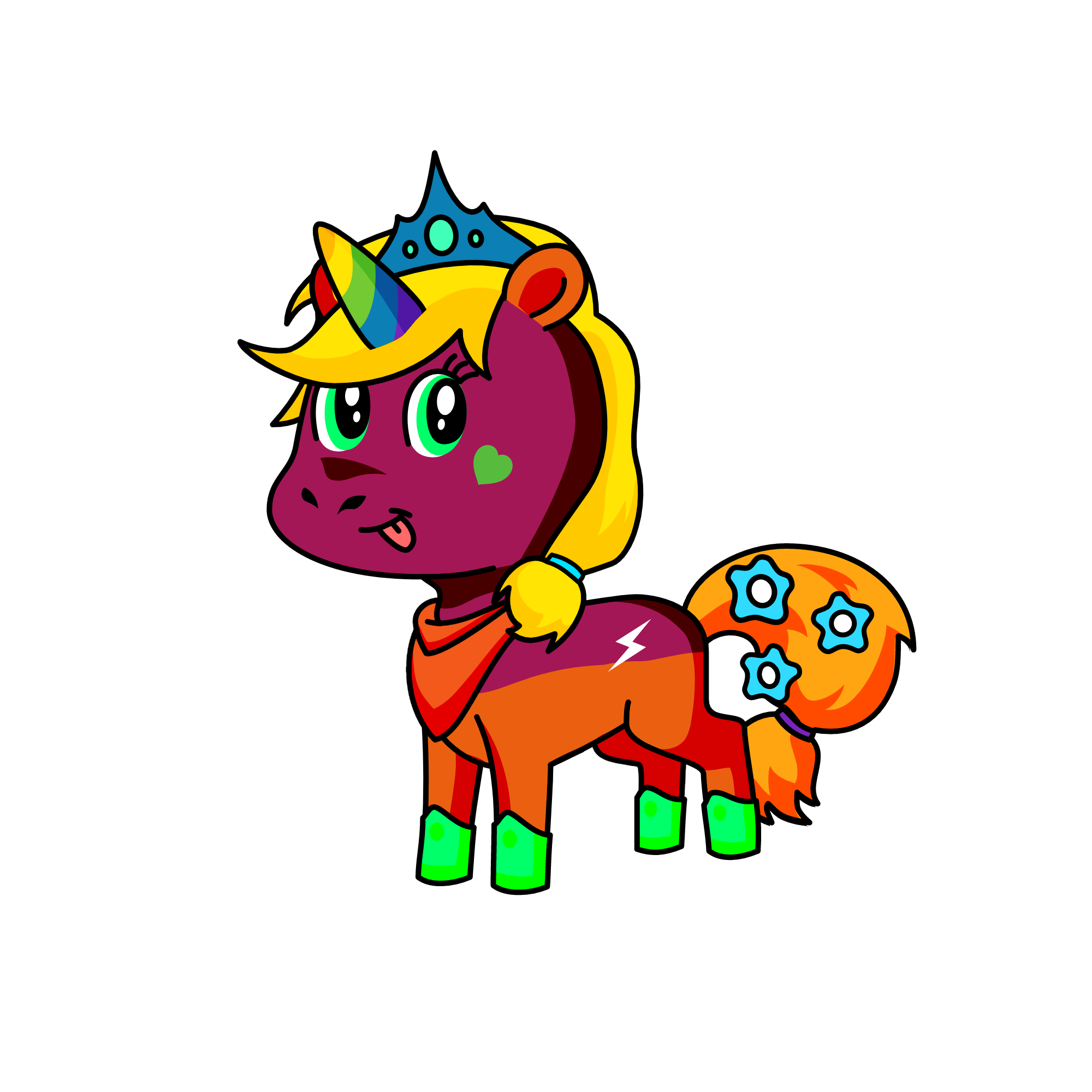 fly so high, the unicorn