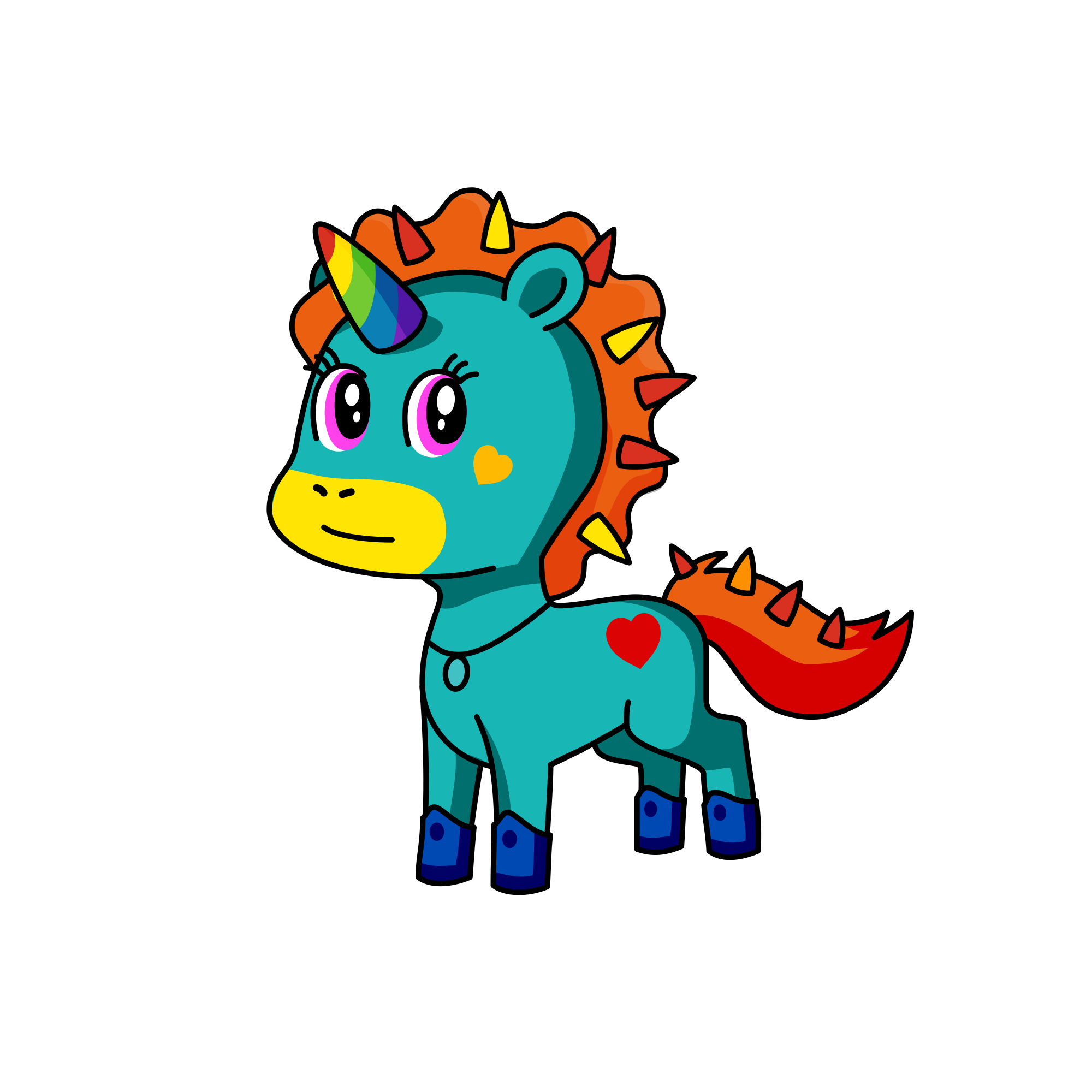 NoMjjhyhjjj, the unicorn