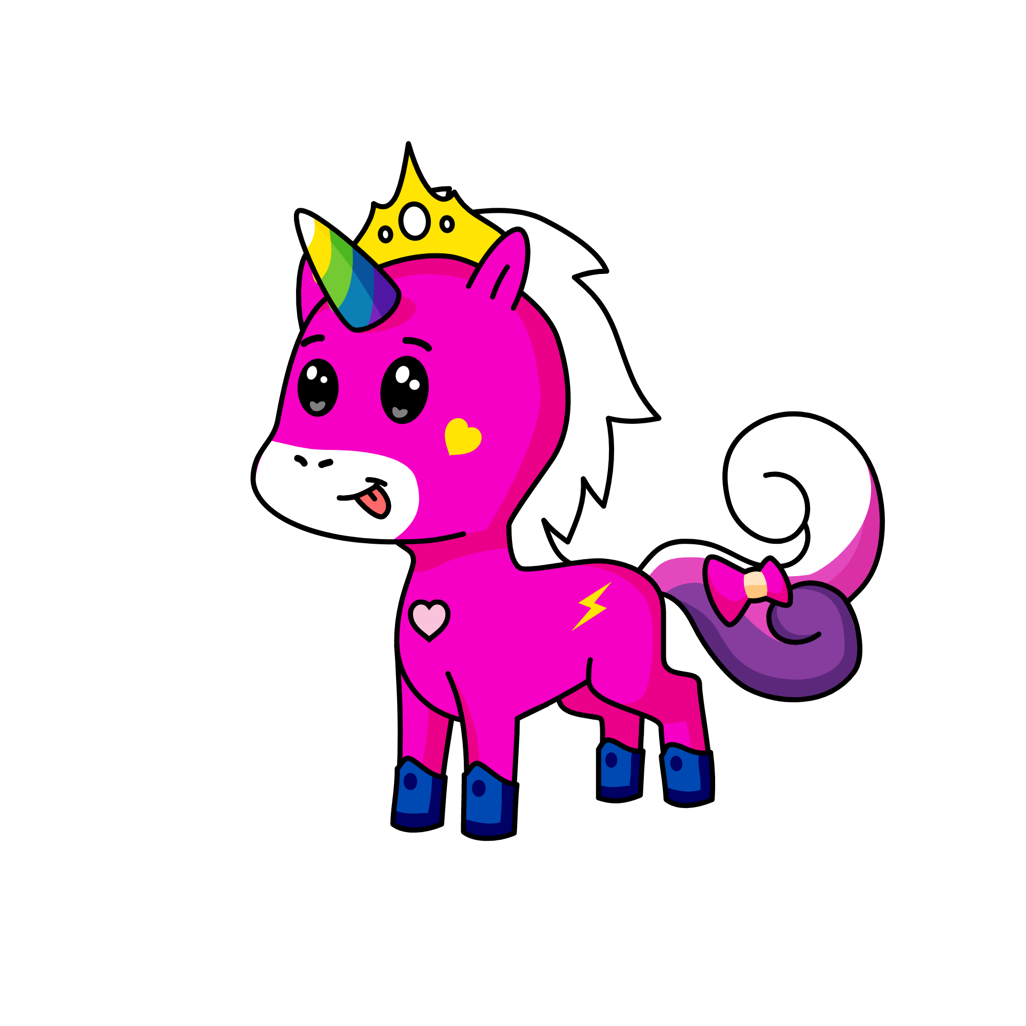 fluffy, the unicorn