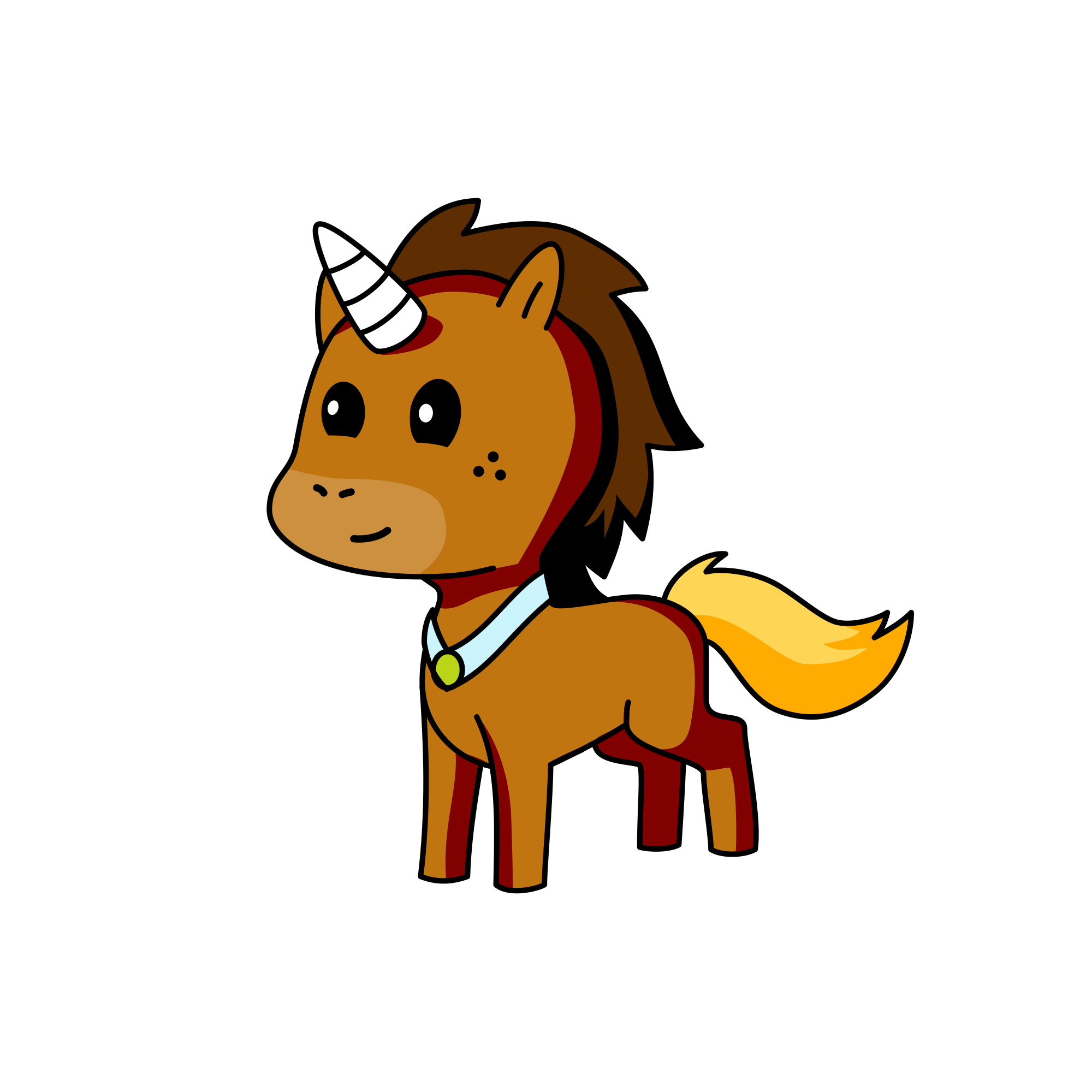 Ujjjj, the unicorn