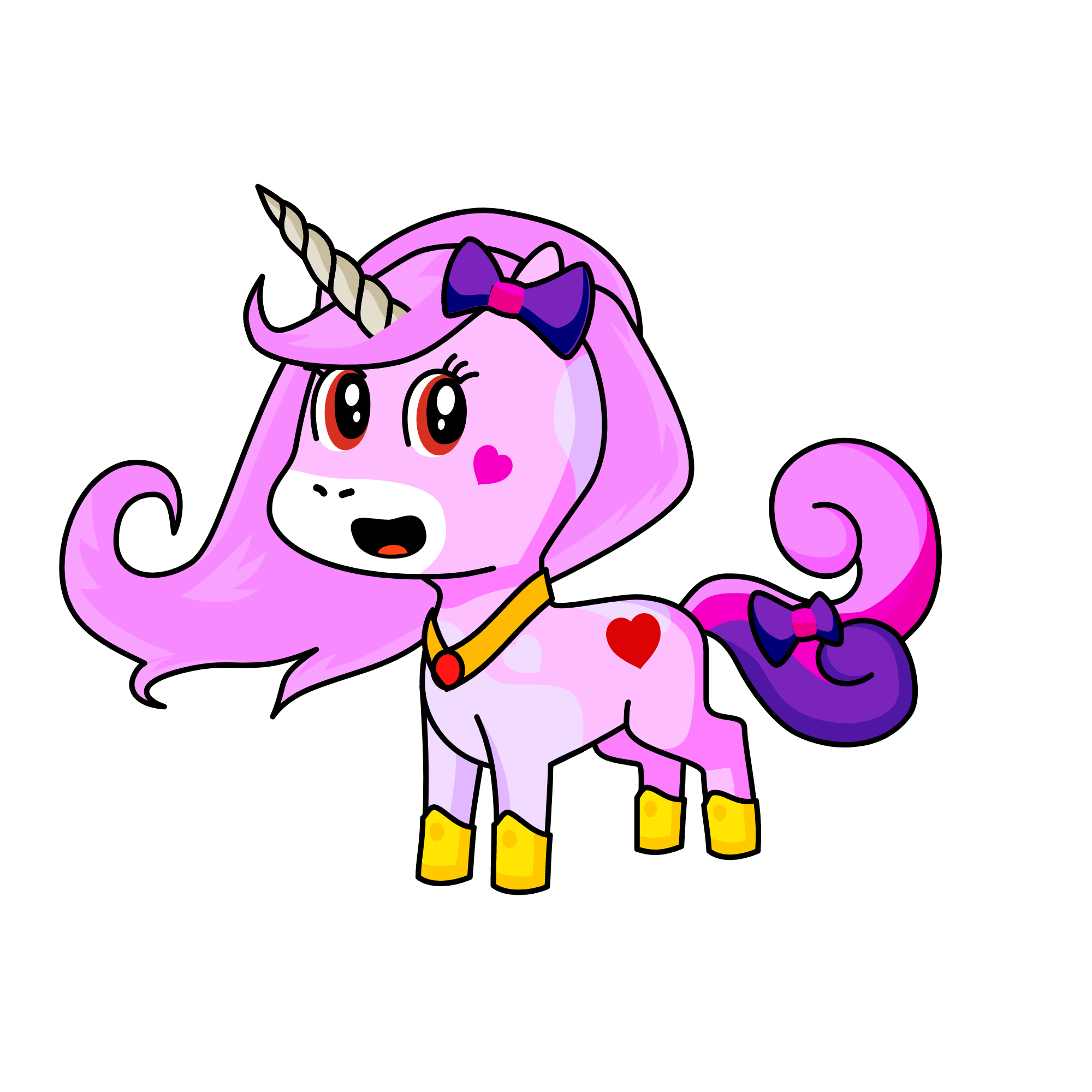 candy, the unicorn