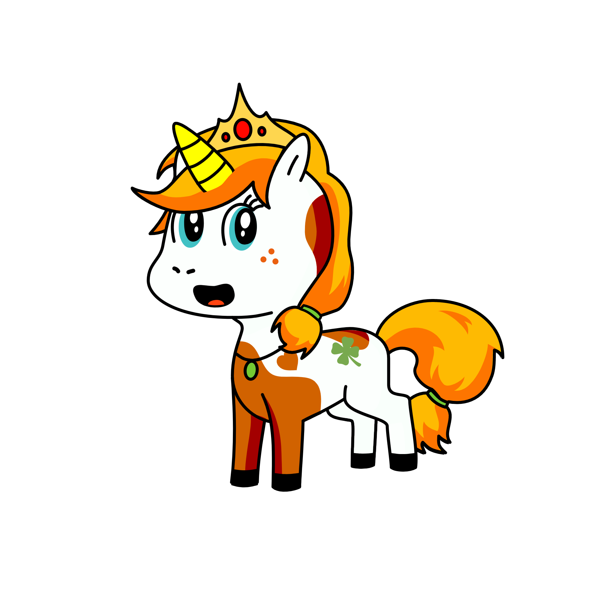 Princess Apple, the unicorn