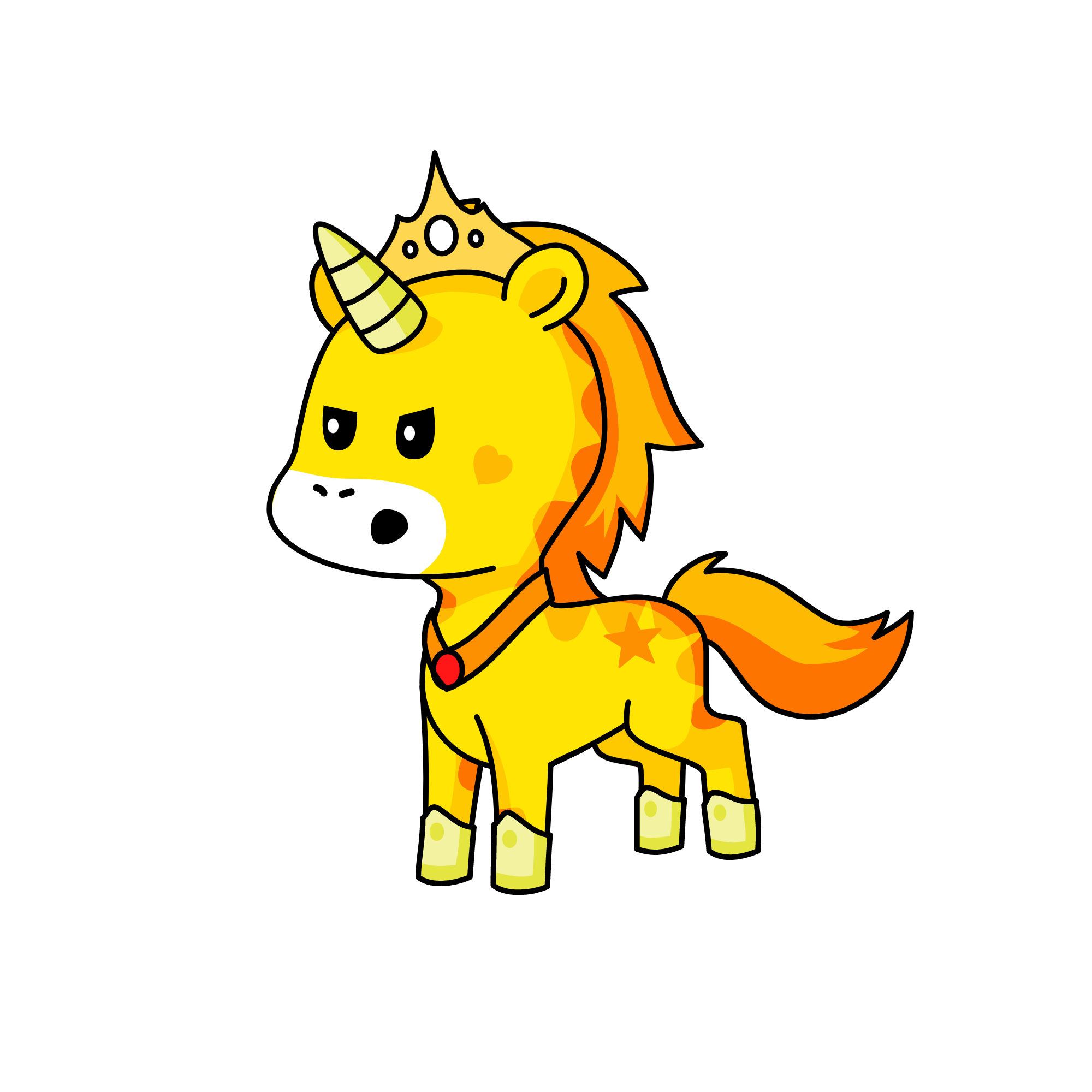 Light, the unicorn