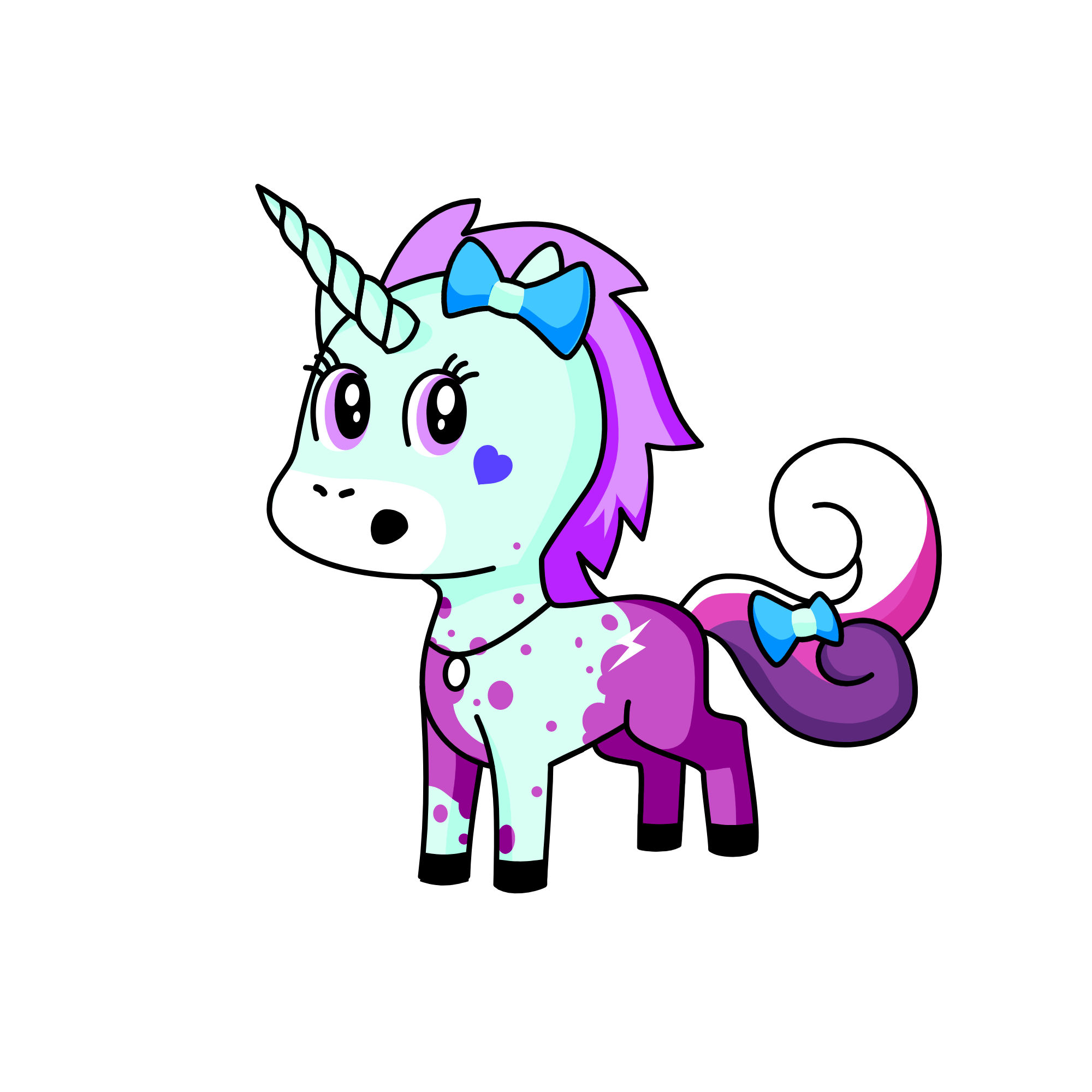 love love unicorns, the unicorn