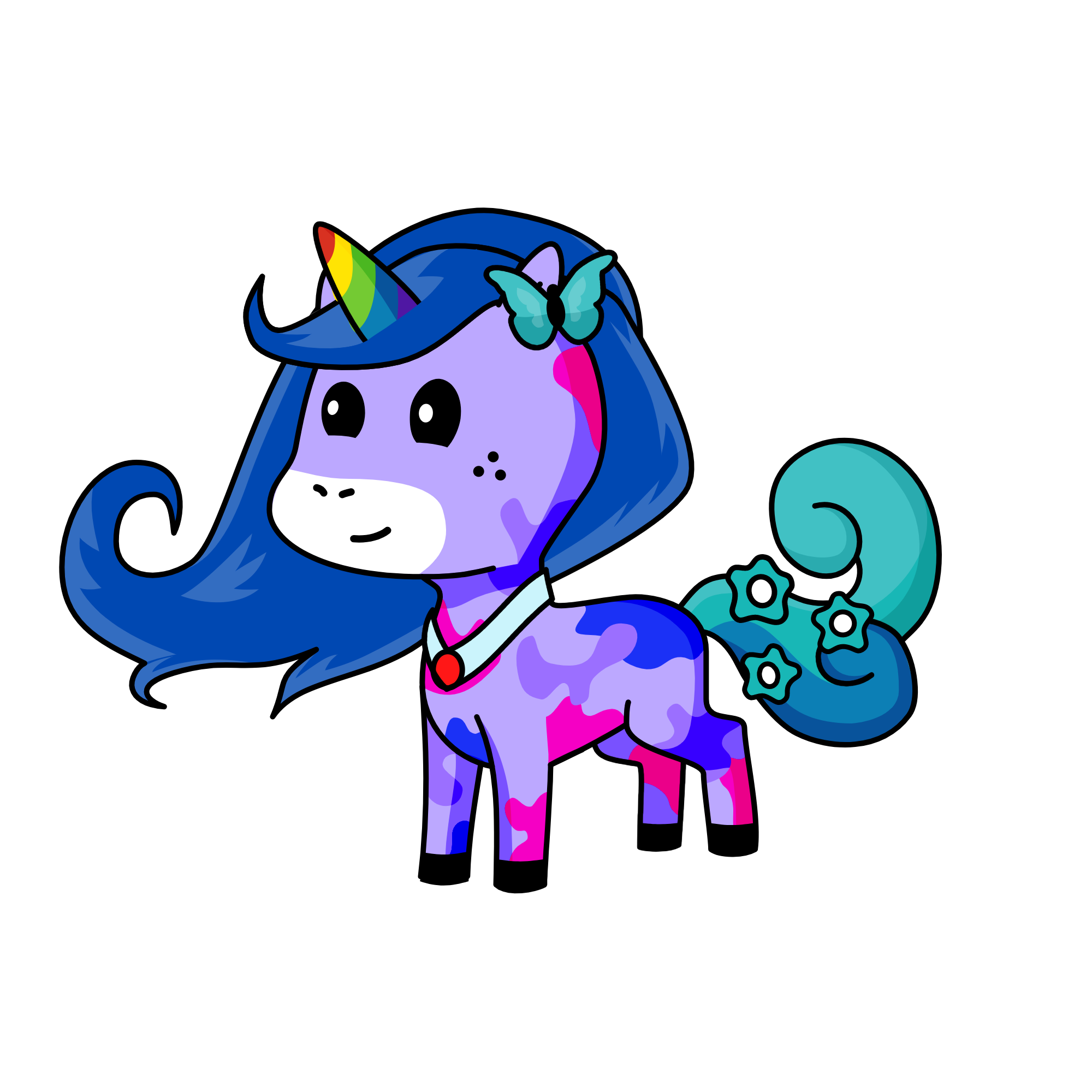 oh, the unicorn