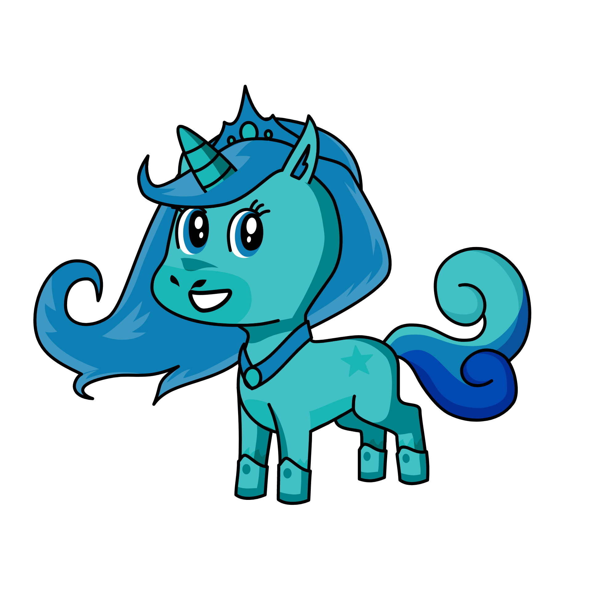 princes water, the unicorn