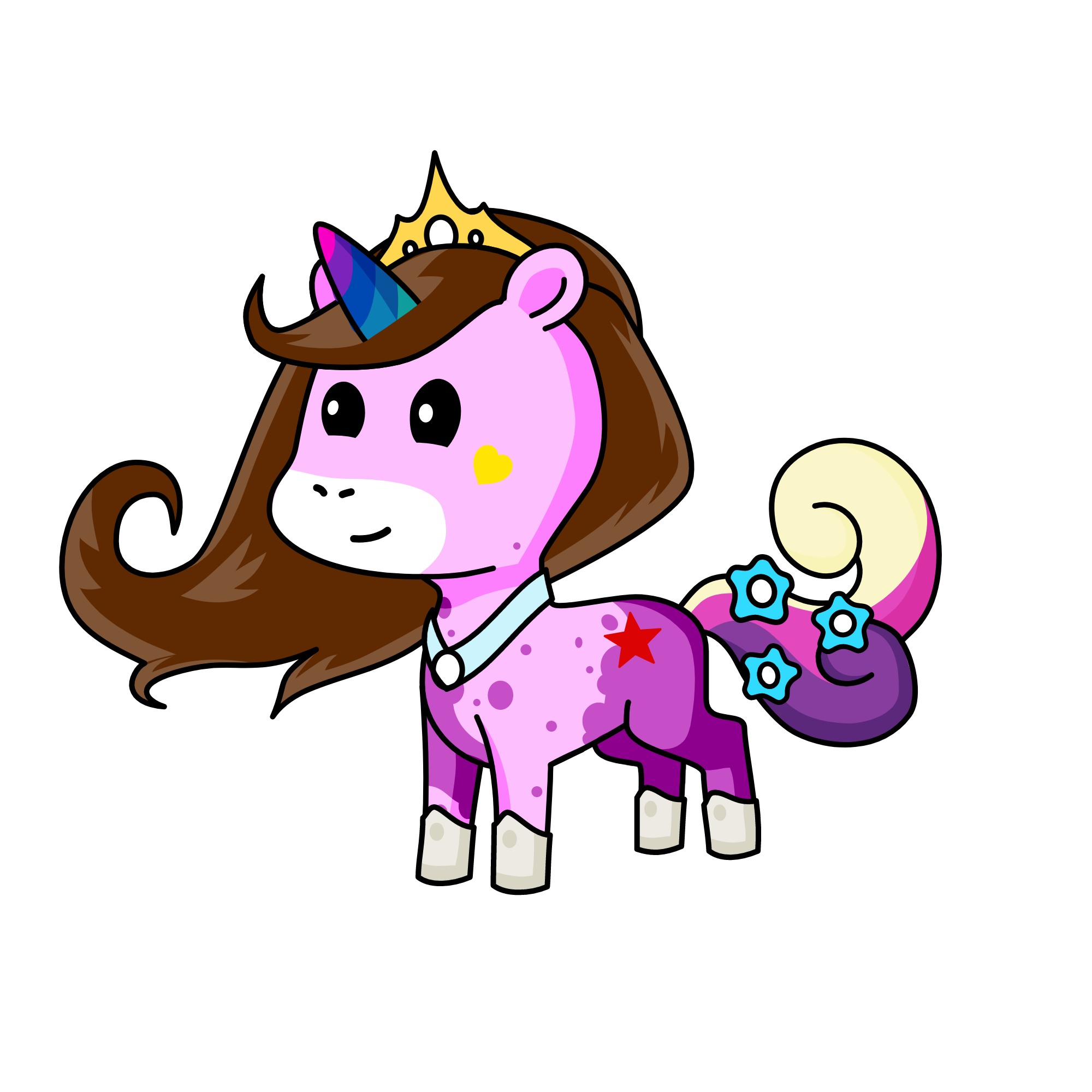 Lovely, the unicorn