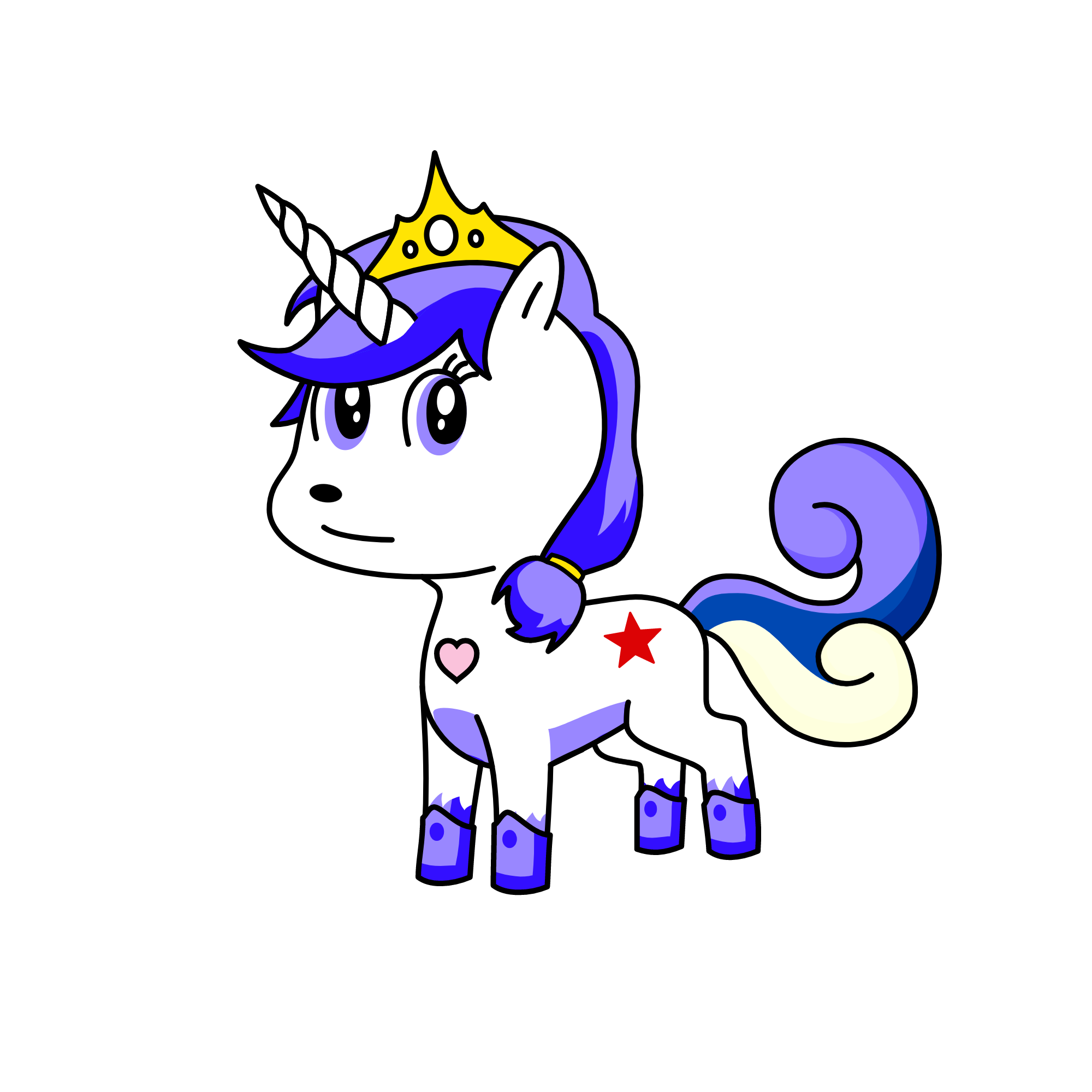 victoria, the unicorn