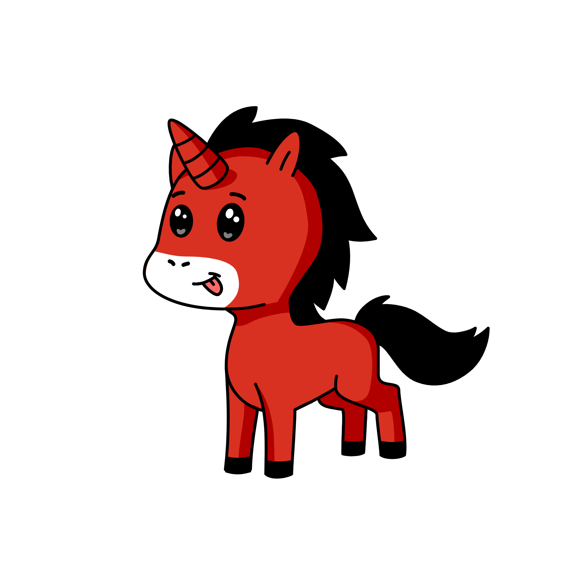 Dad, the unicorn