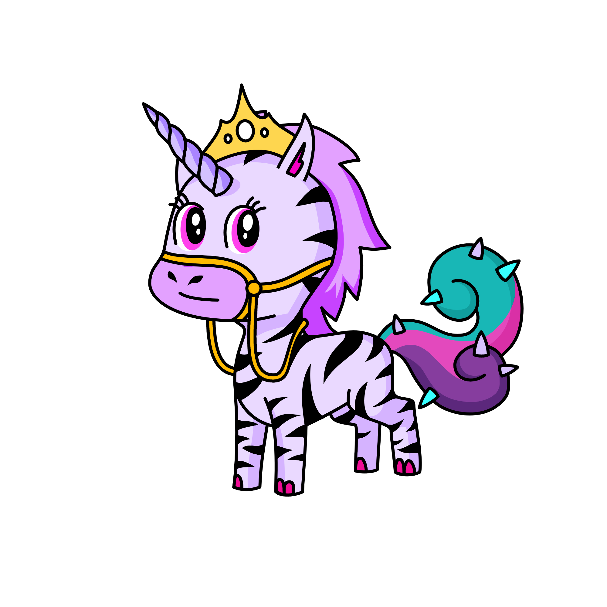 Pastel, the unicorn