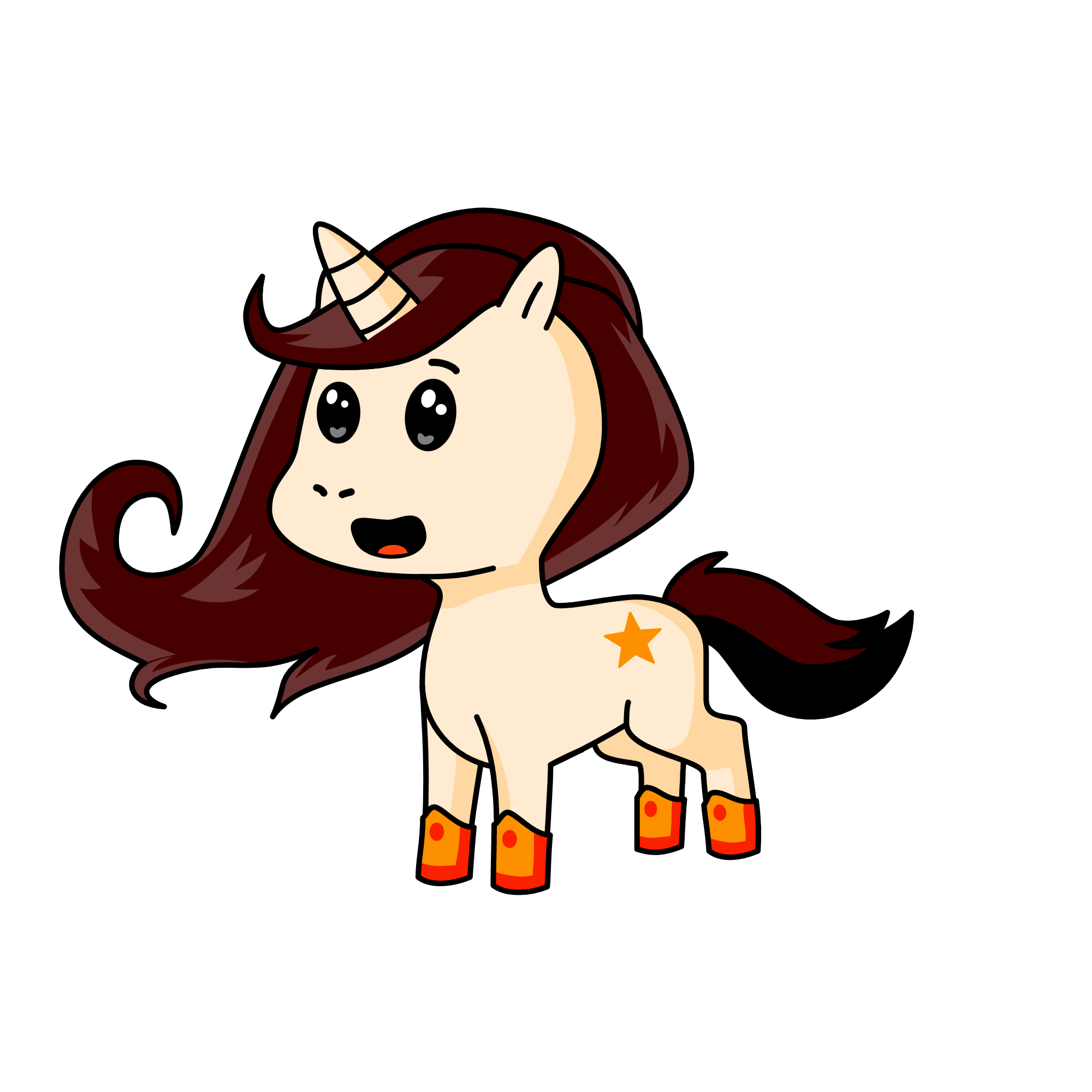Alya, the unicorn