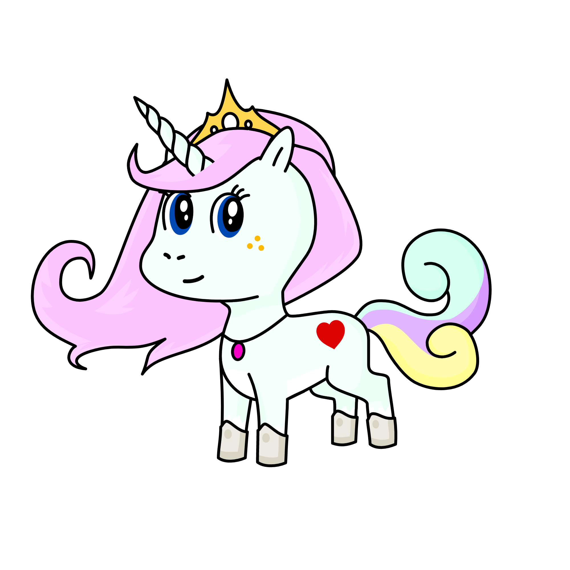 Princess Celestisa , the unicorn