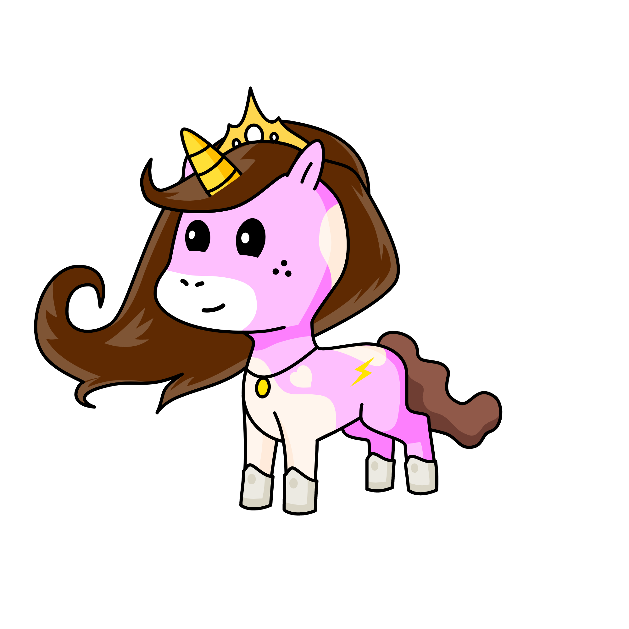 Princesses Una, the unicorn