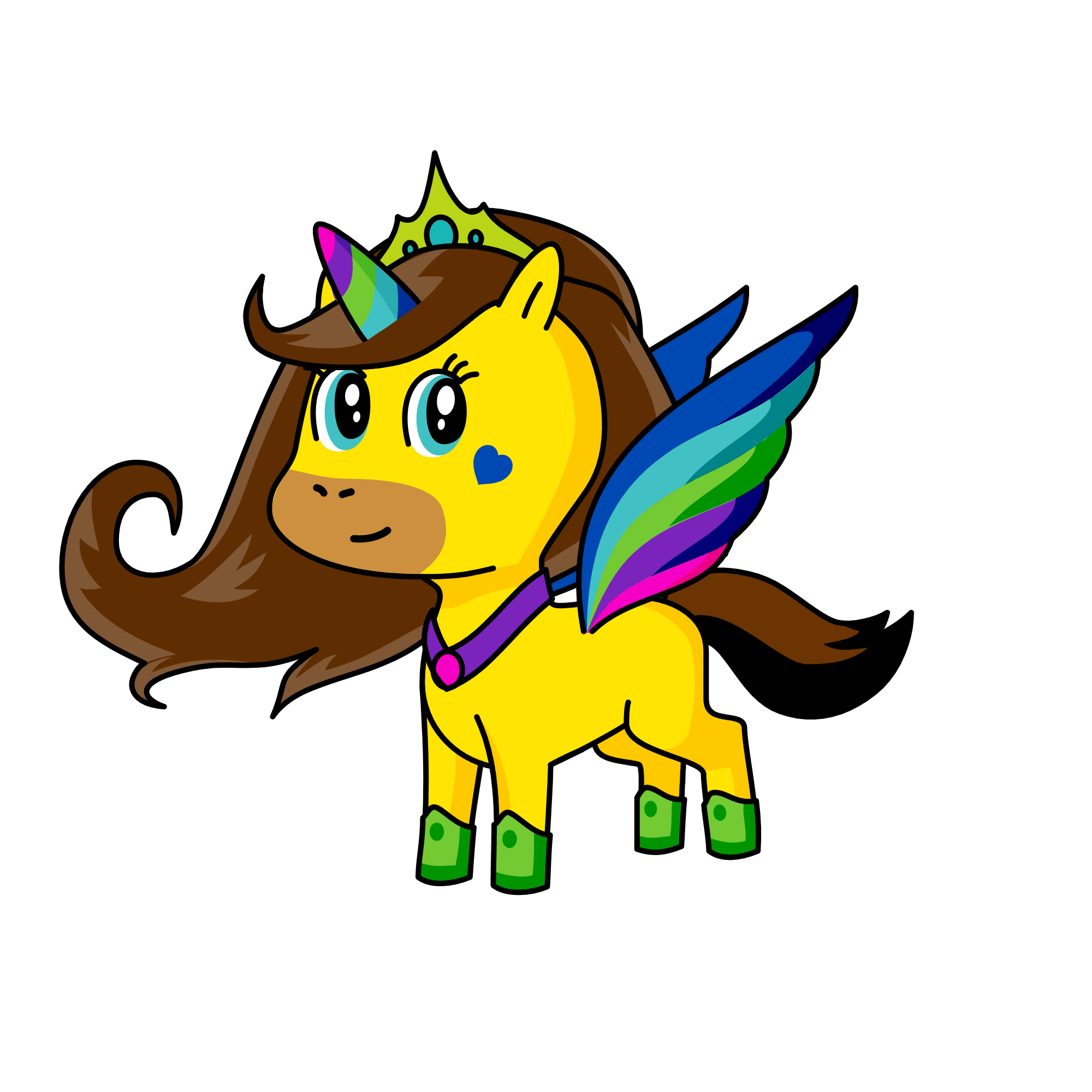 Beauty Queen, the unicorn