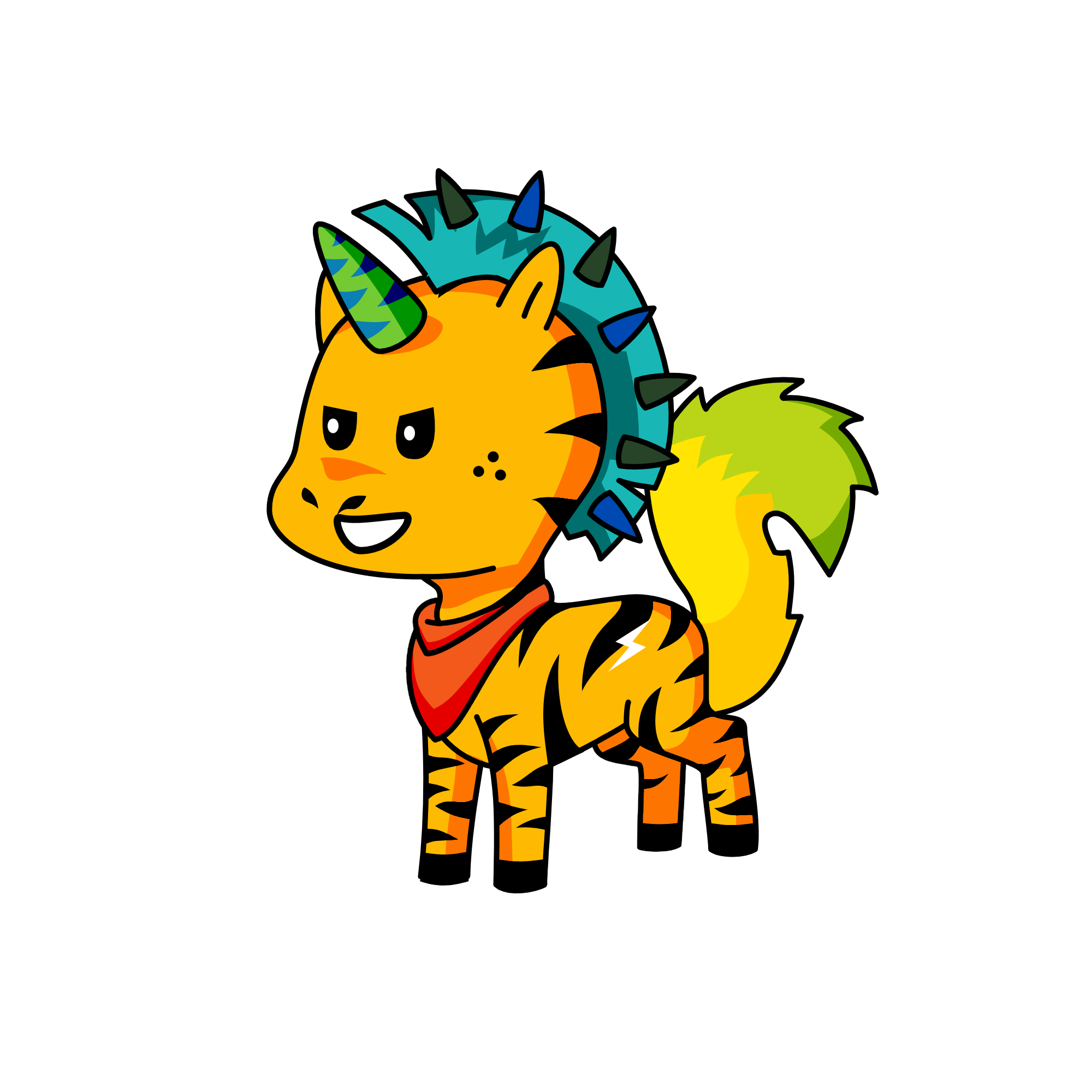 Little Crazee, the unicorn